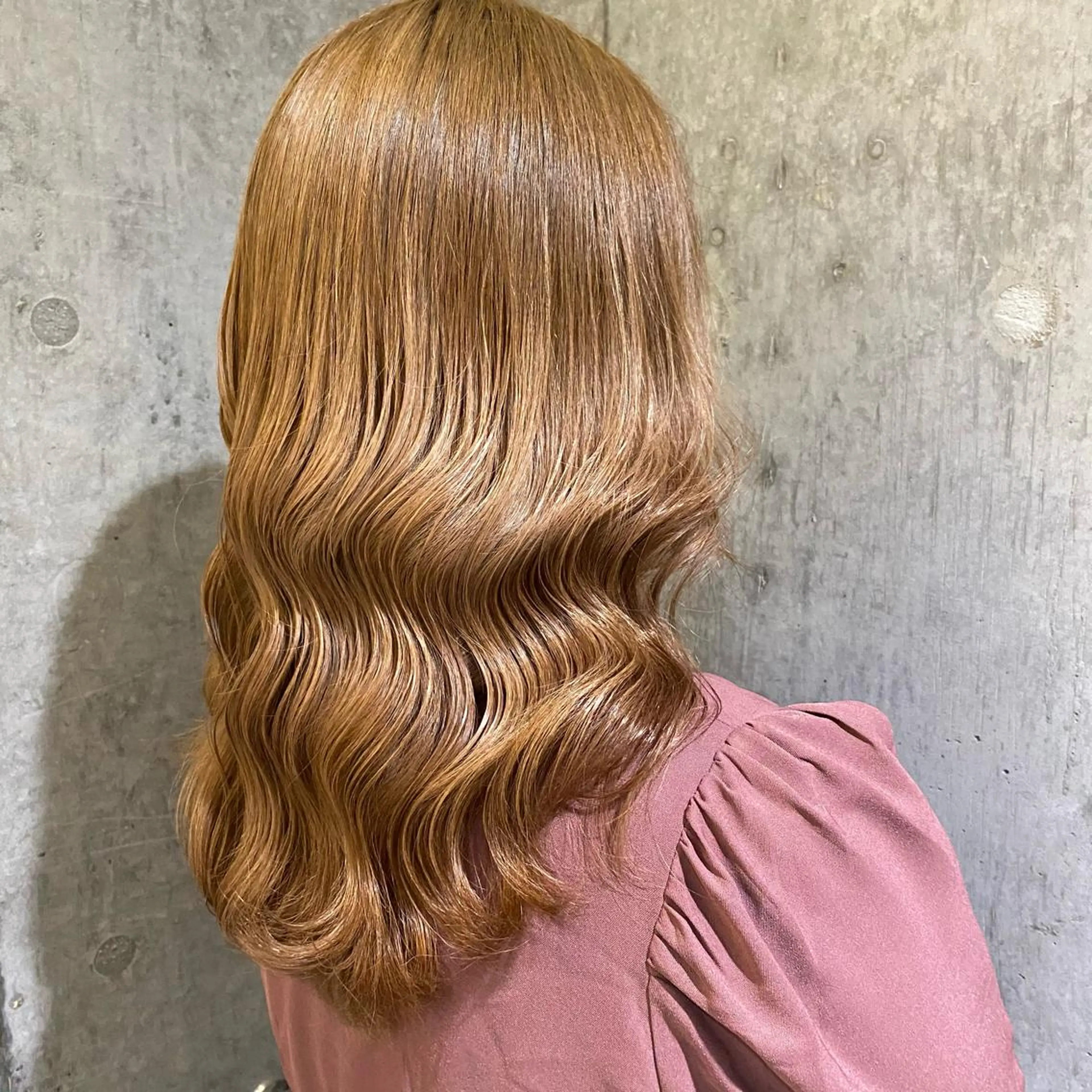 セミロング カラー アッシュ ベージュカラー 黒髪 ブルーカラー ブルーブラック 透明感/韓国風 🤍moeka🤍のヘアスタイル