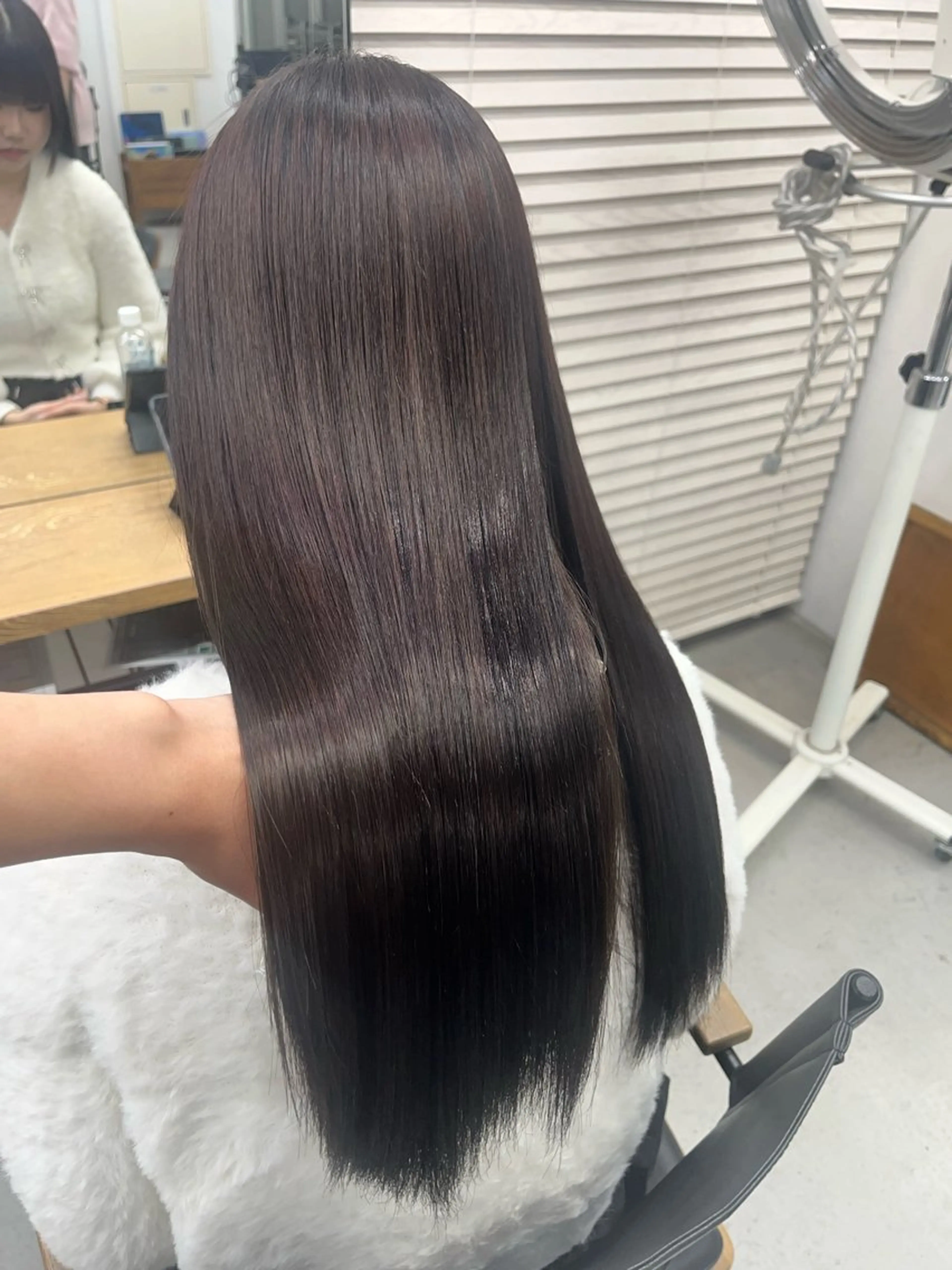 ロング カラー ヘアアレンジ ブリーチ グレージュ ラベンダーカラー ラベンダーグレージュ ラベンダーグレー 🫧透明感カラー/ ナルハ🫧のヘアスタイル
