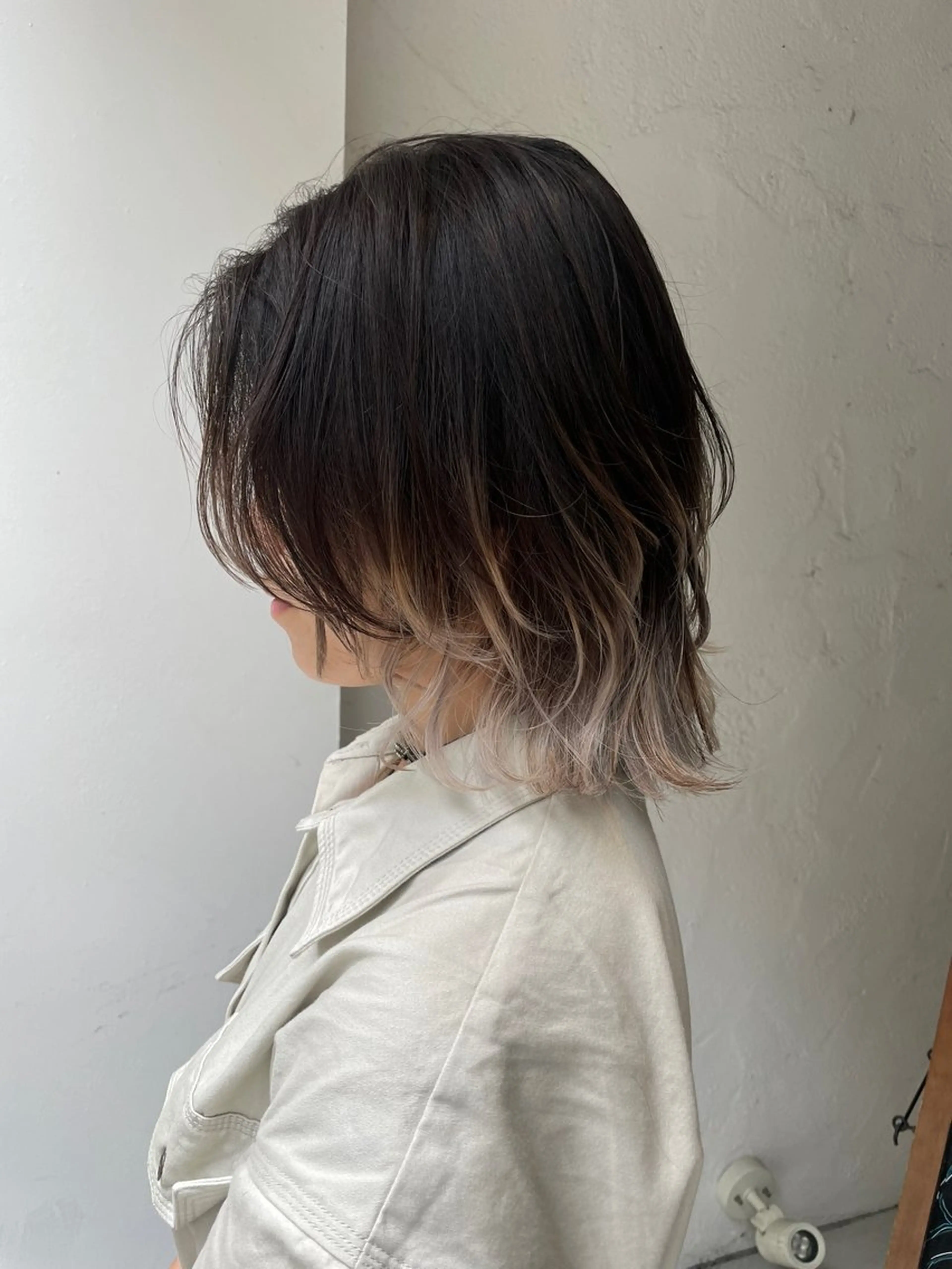 ミディアム ウルフカット 小顔カット/レイヤー 【WiLL】加藤のヘアスタイル