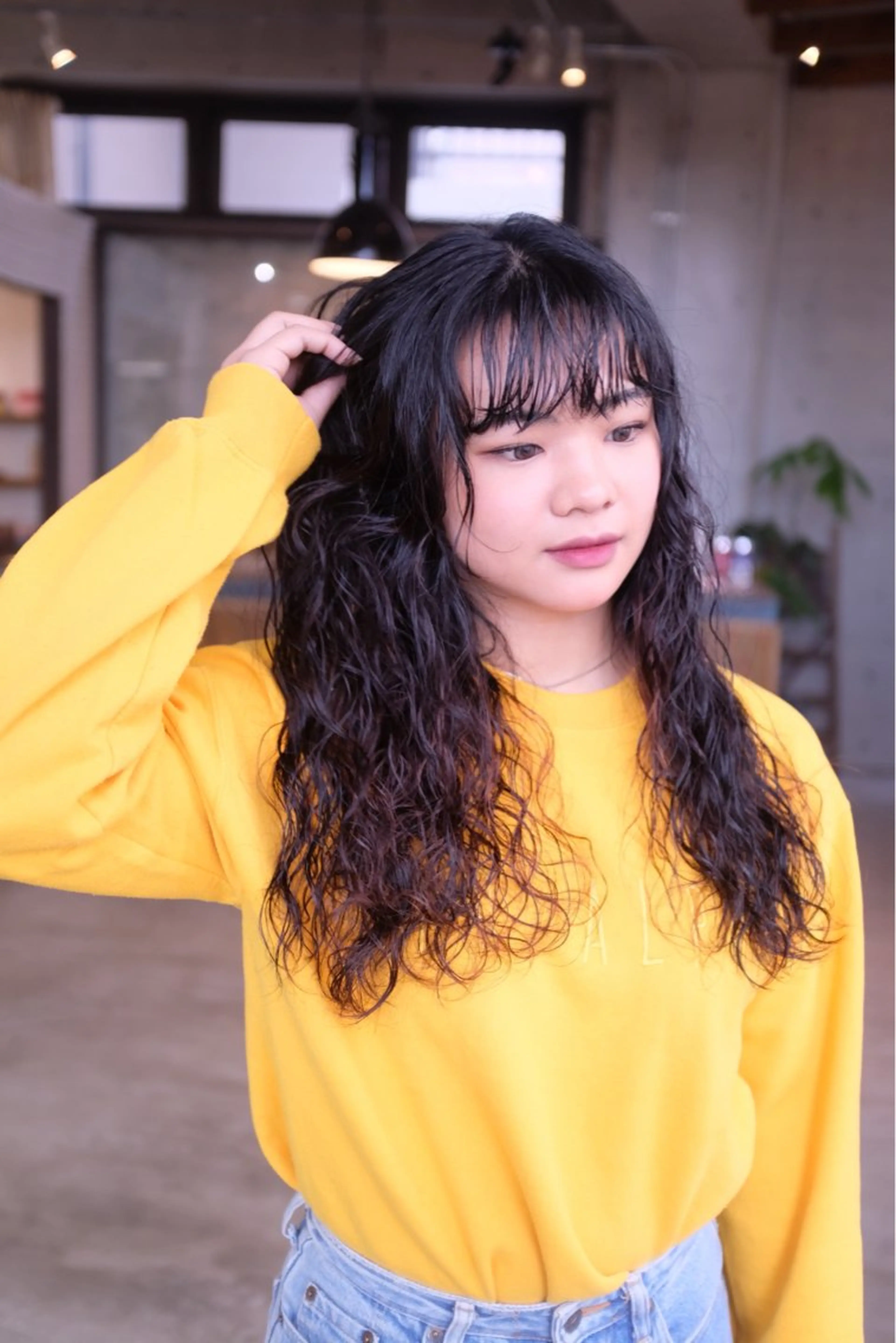 ロング パーマ Door代官山所属・詩織/パーマ /代官山のヘアスタイル