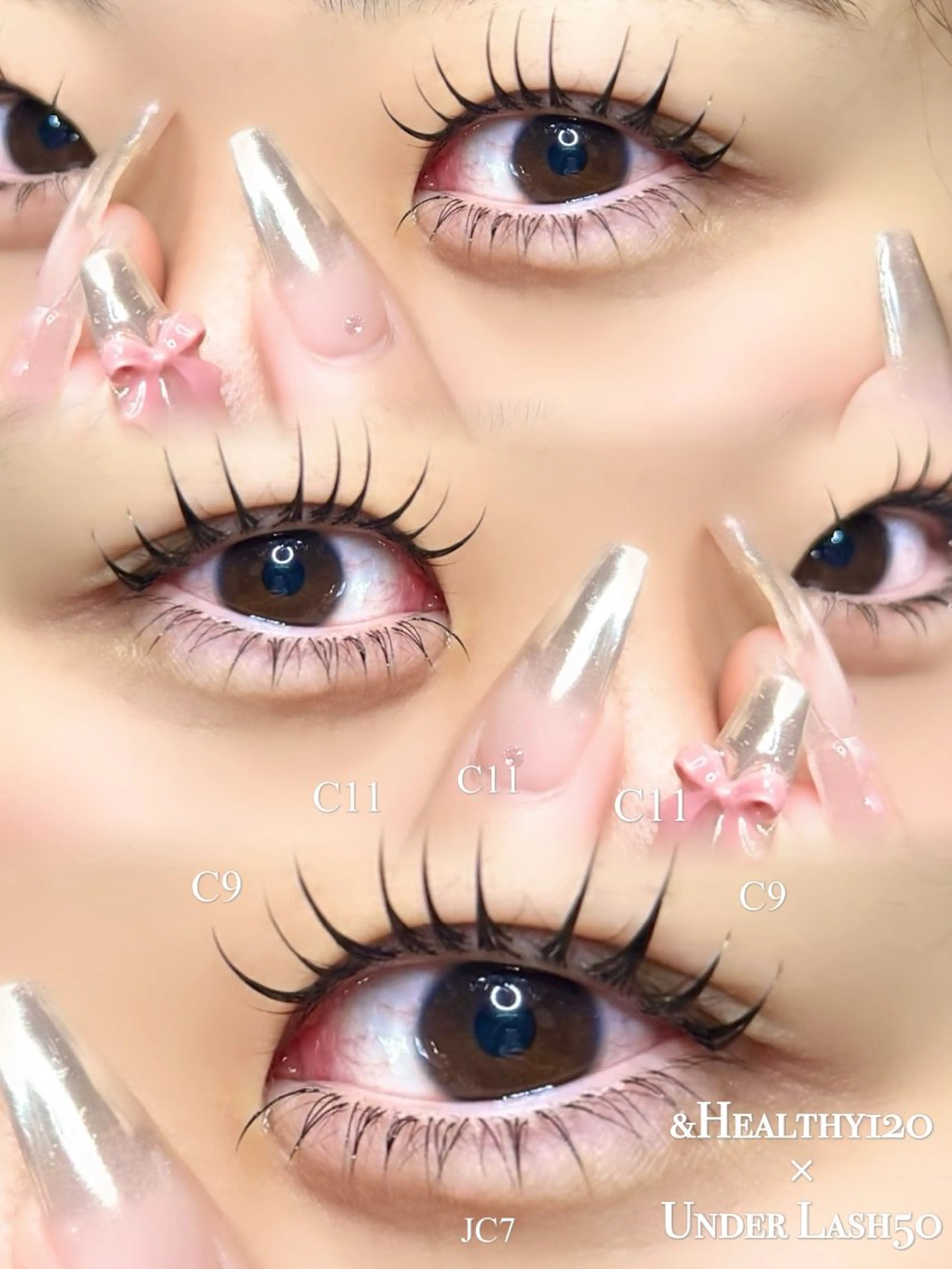 マツエク・マツパ マツエク 🩰yuri🩰 似合わせ/束感のマツエク・マツパデザイン