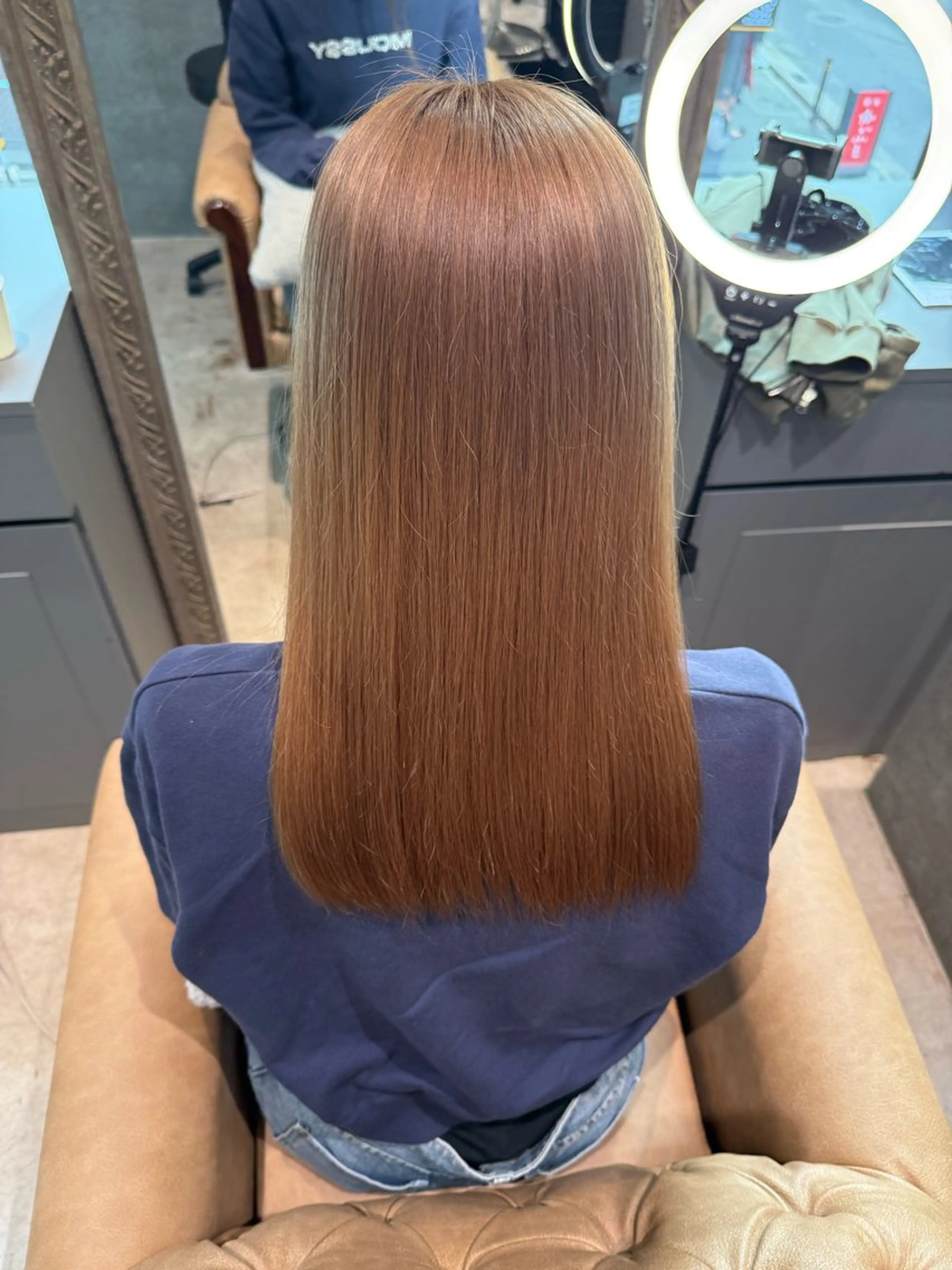 ロング カラー ヘアカラー トリートメント 透明感カラー×ケア ブリーチTakeruのヘアスタイル