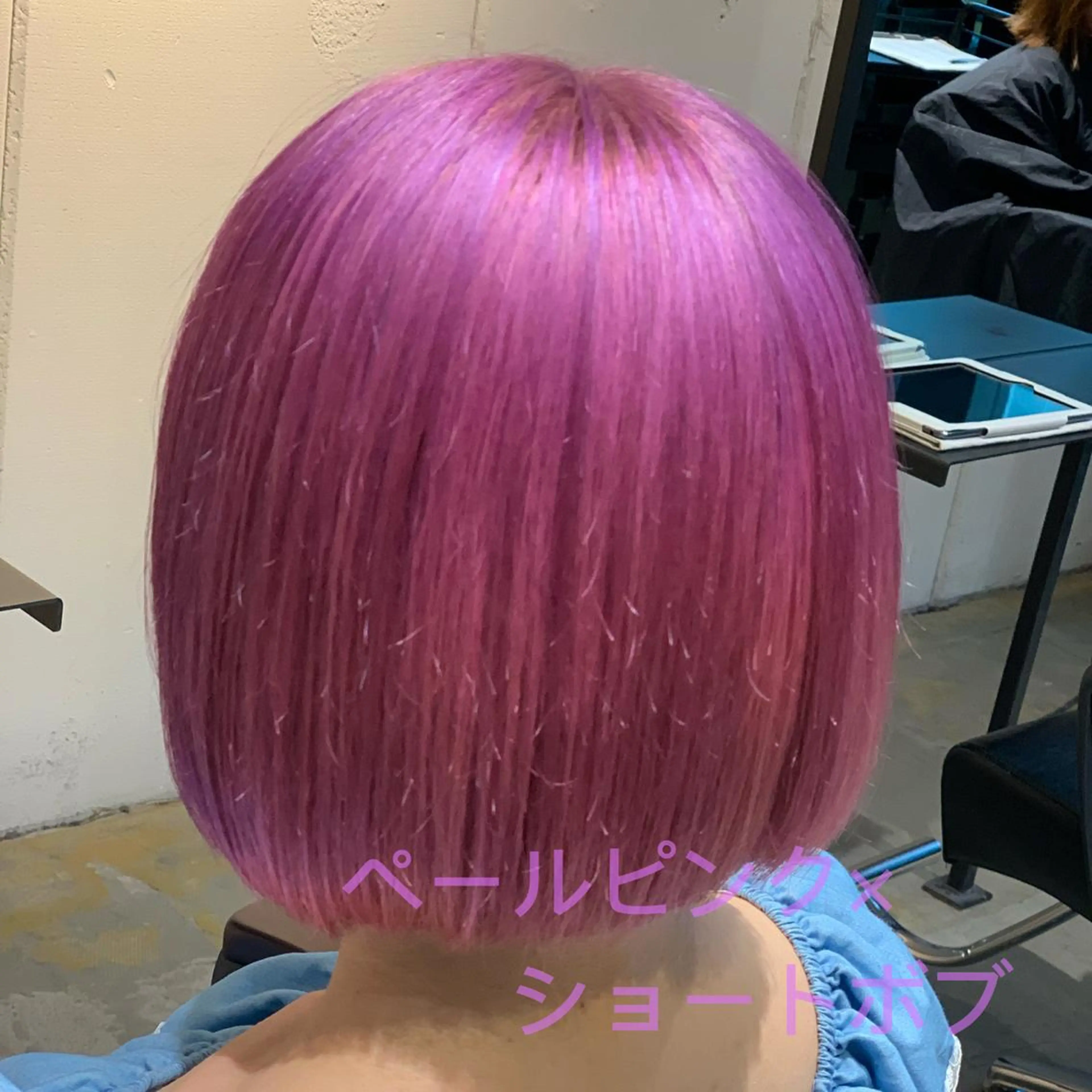 ショート カラー ショートボブ ベージュカラー ブリーチ ケアブリーチ グレージュ ♦️髪質改善♦️ 【CHERIM】福島のヘアスタイル