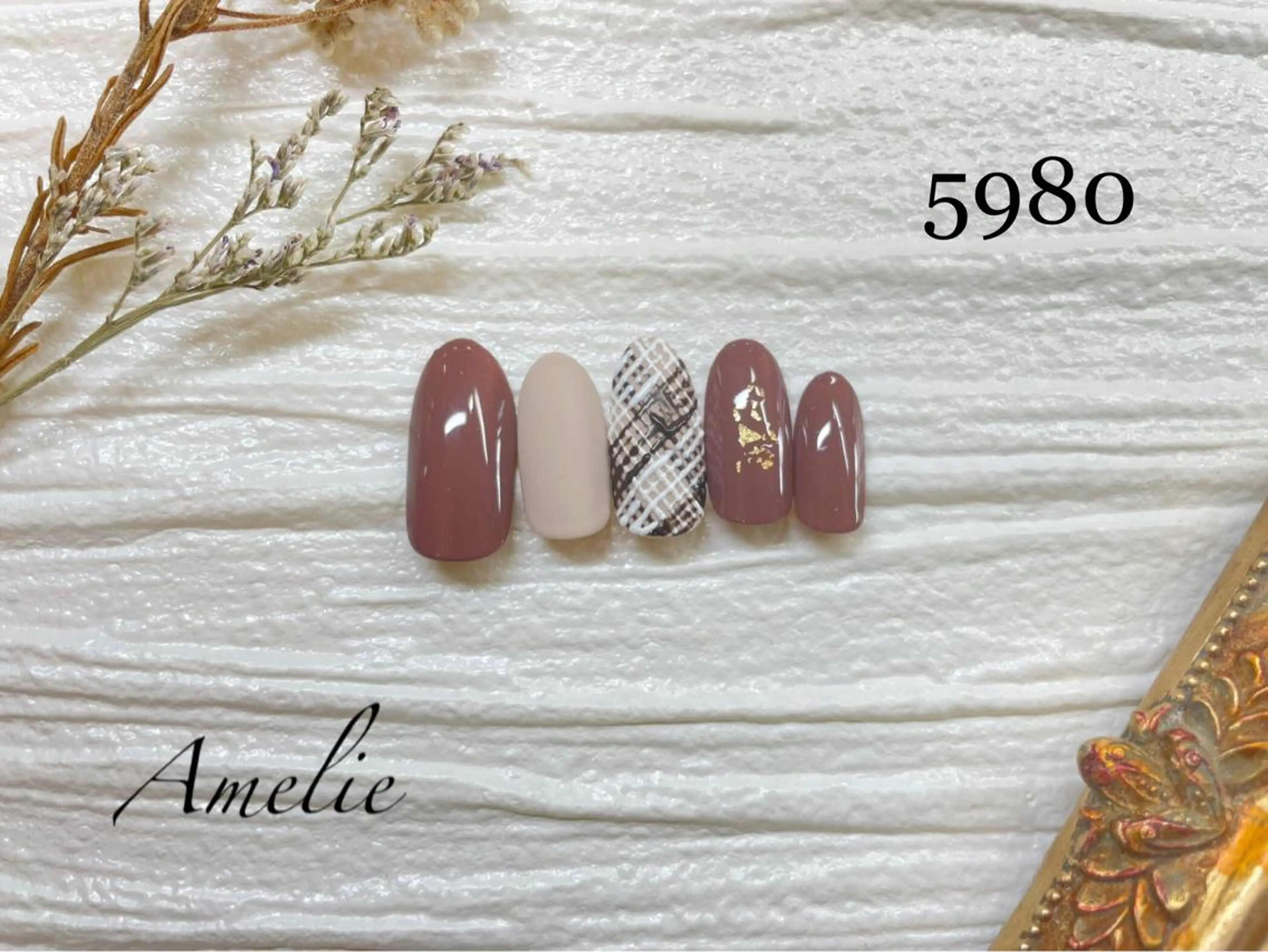 ネイル ハンドネイル いちじゅう あおいのネイルデザイン