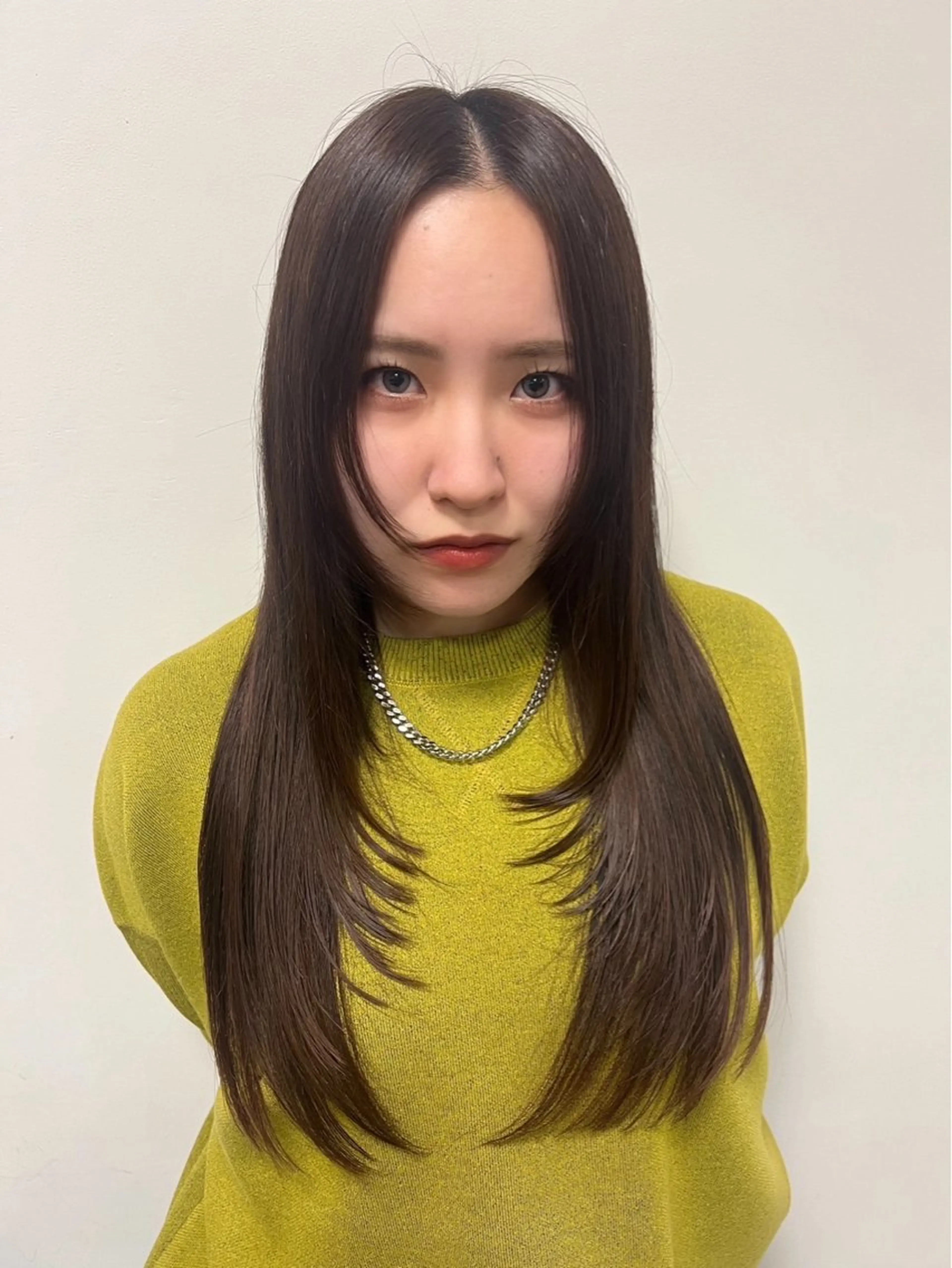 ロング レイヤーカット ヘア＆メイクSAWA上田本店所属・園田 奈津のヘアスタイル