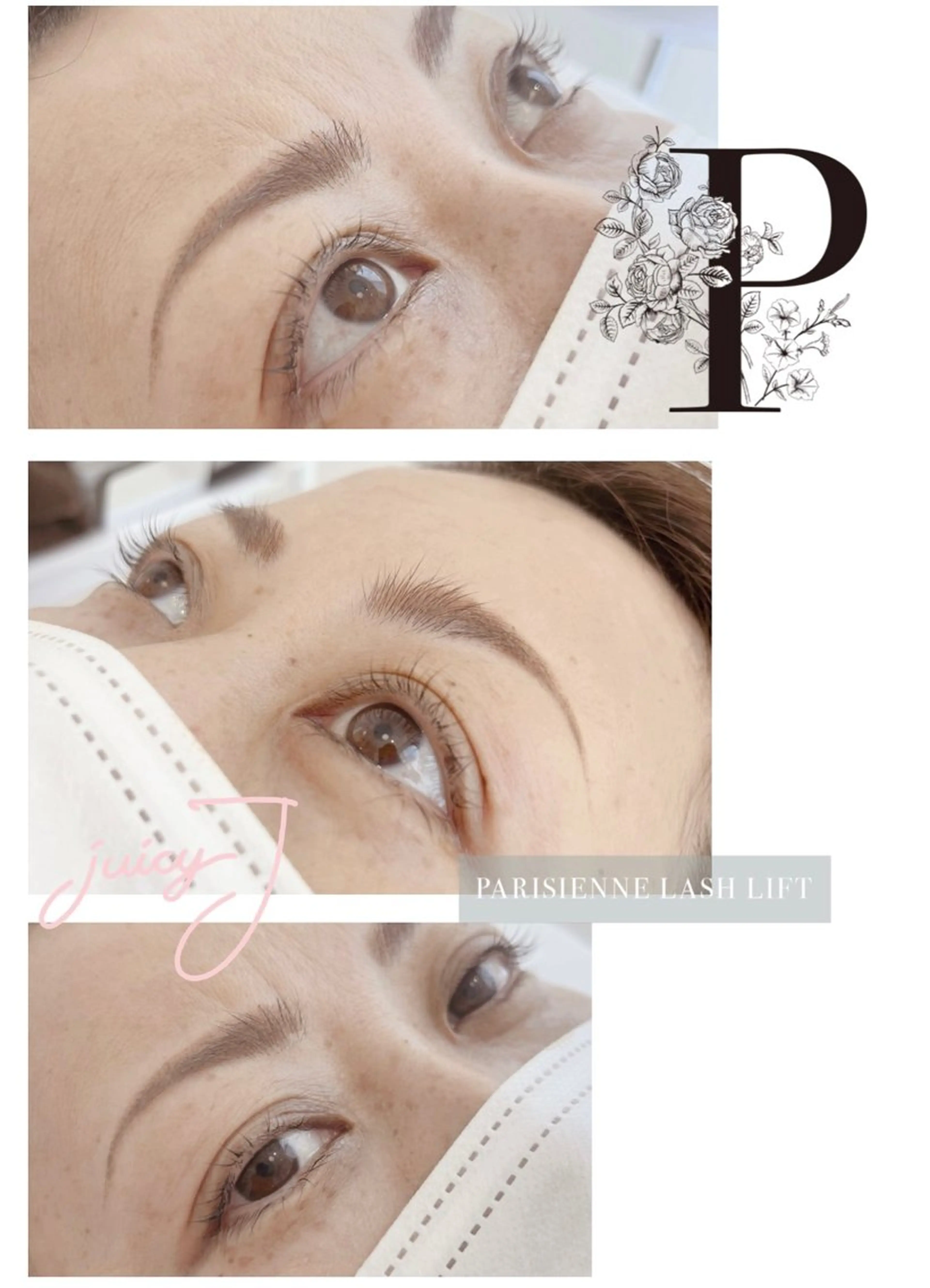 マツエク・マツパ パリジェンヌラッシュリフト マツパ JUNO所属・阪神西宮★JUNO 川﨑温子のヘアスタイル