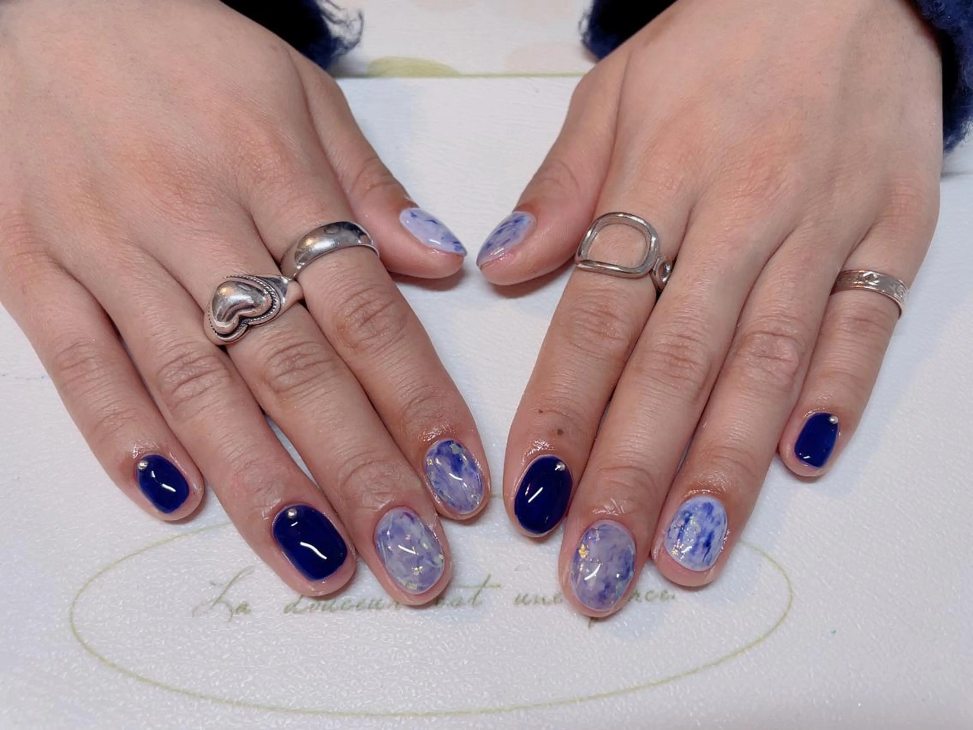 ネイル ニュアンスネイル エン Nail salonのネイルデザイン