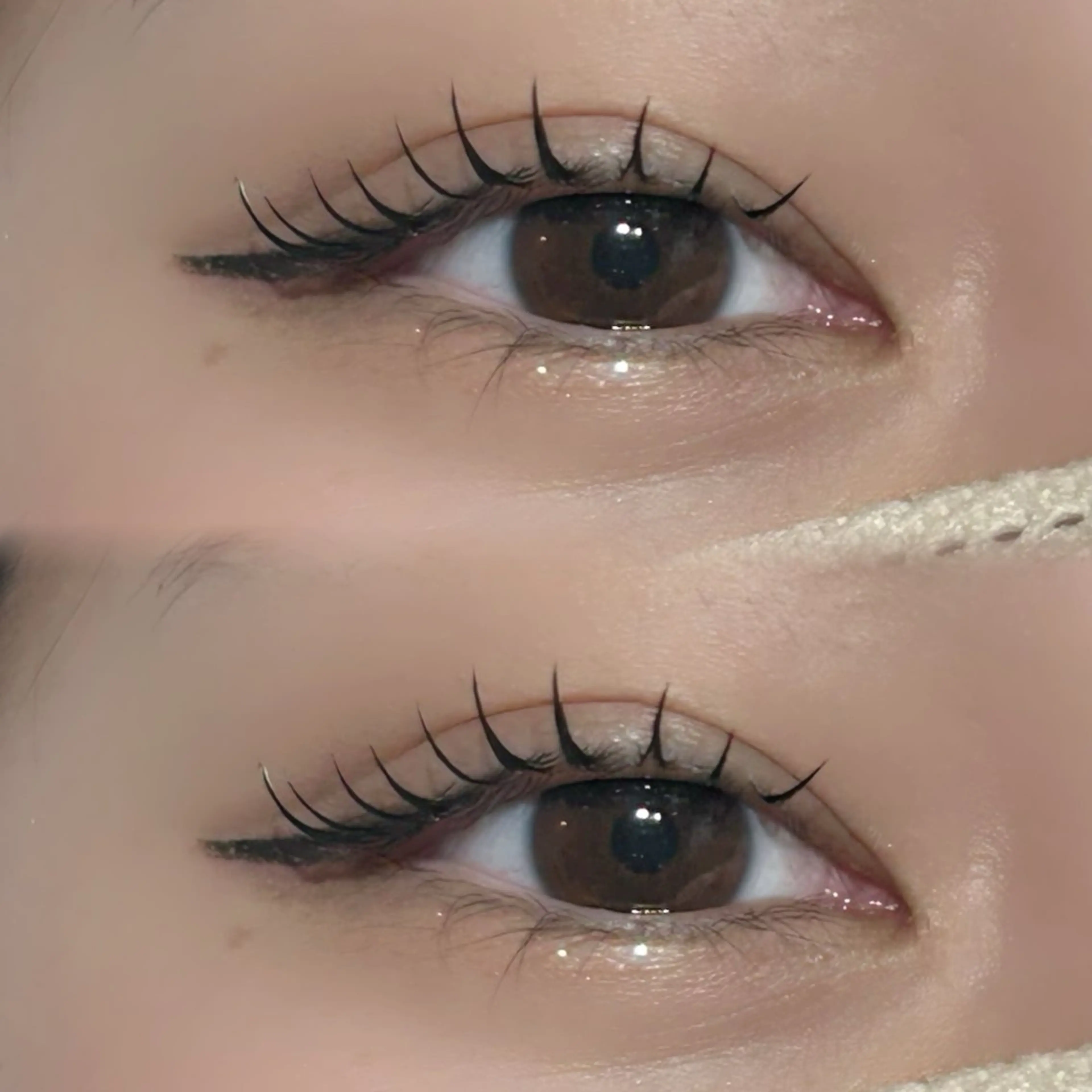 マツエク・マツパ マツパ CreBiA かえで❤️❤️のマツエク・マツパデザイン