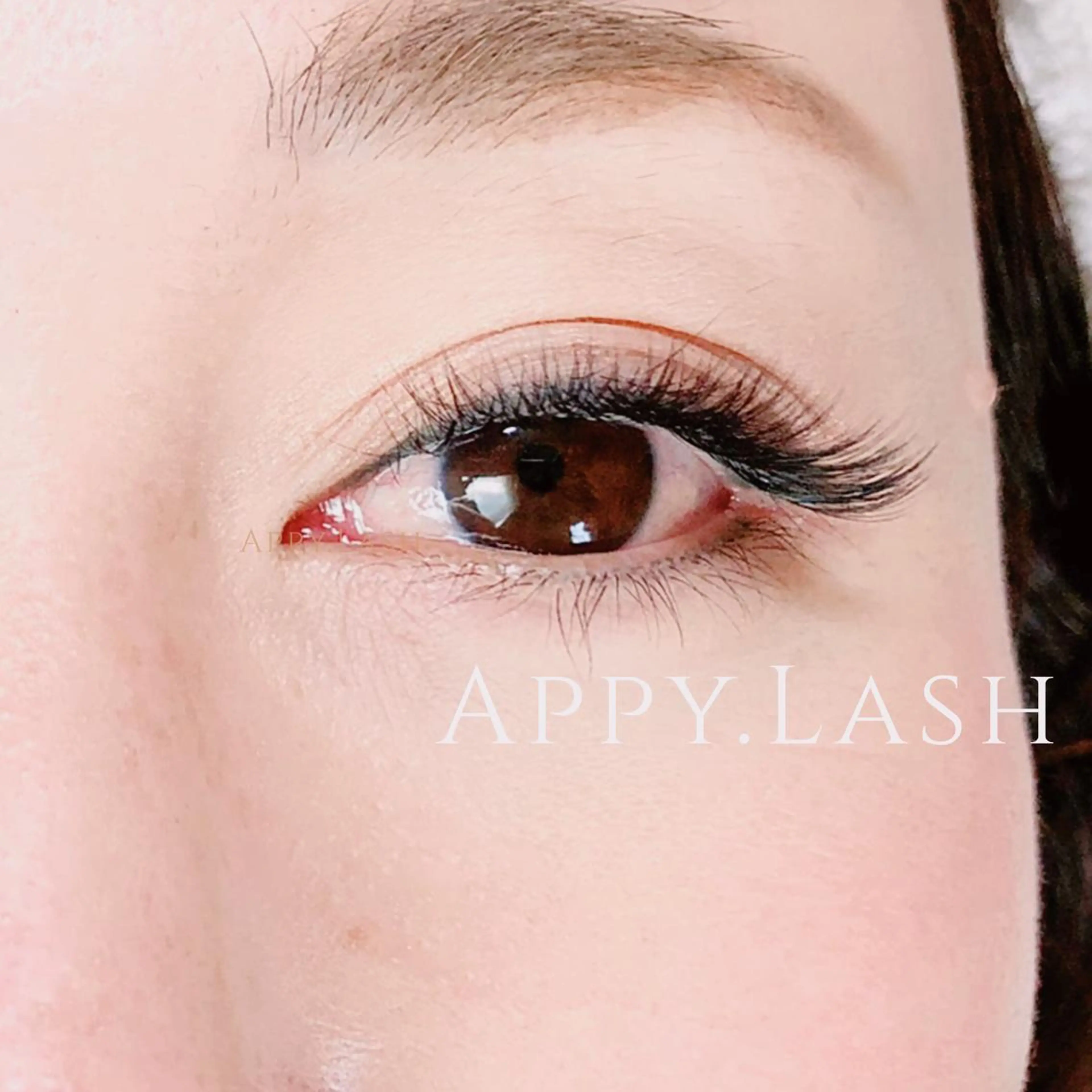 マツエク・マツパ フラットラッシュ ナチュラル パリジェンヌラッシュリフト まつげパーマ ボリュームラッシュ まつげと眉の専門店 Appy.Lashのマツエク・マツパデザイン