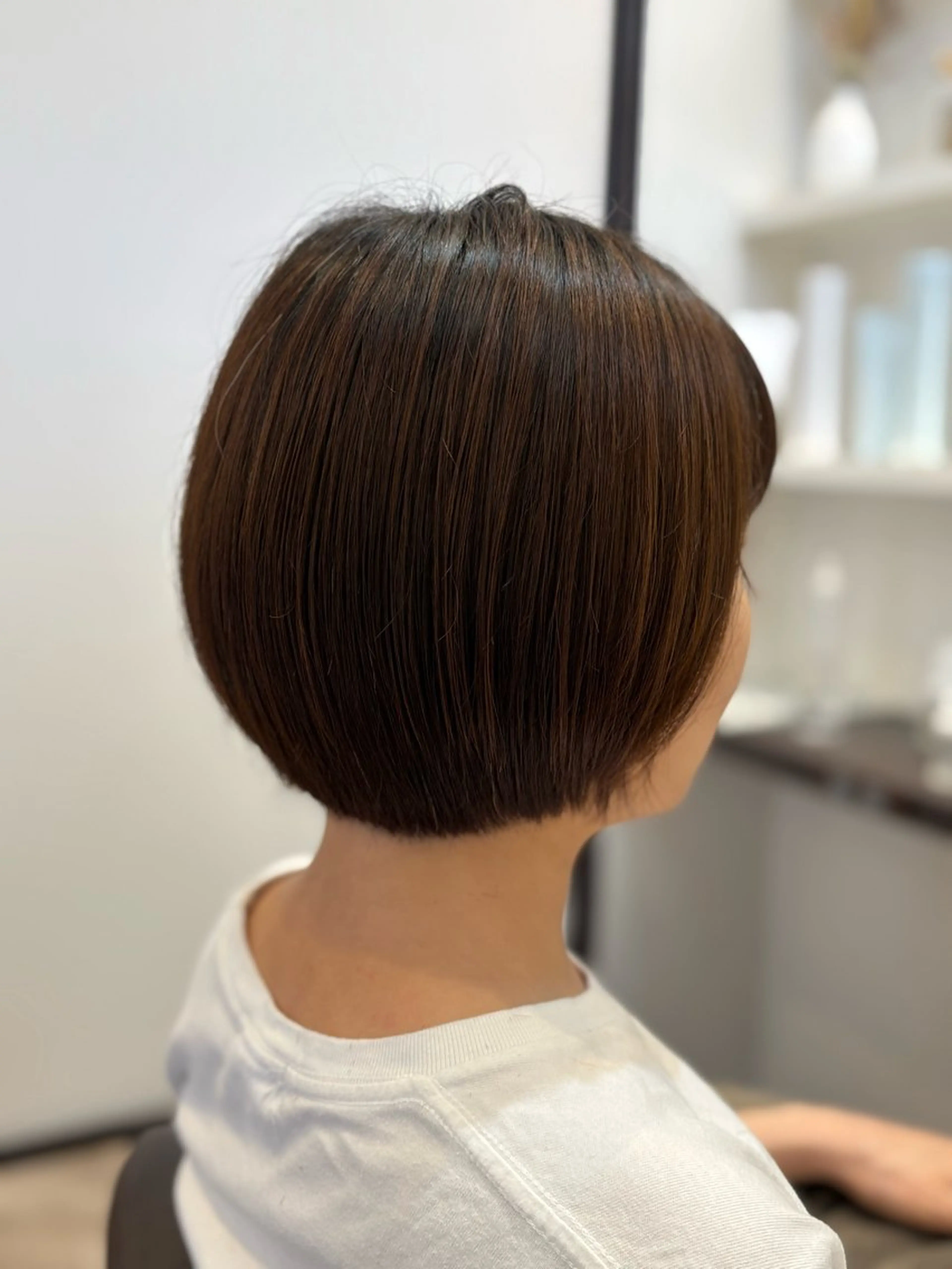 ショート ボブ ショートヘア 山下 ちひろのヘアスタイル