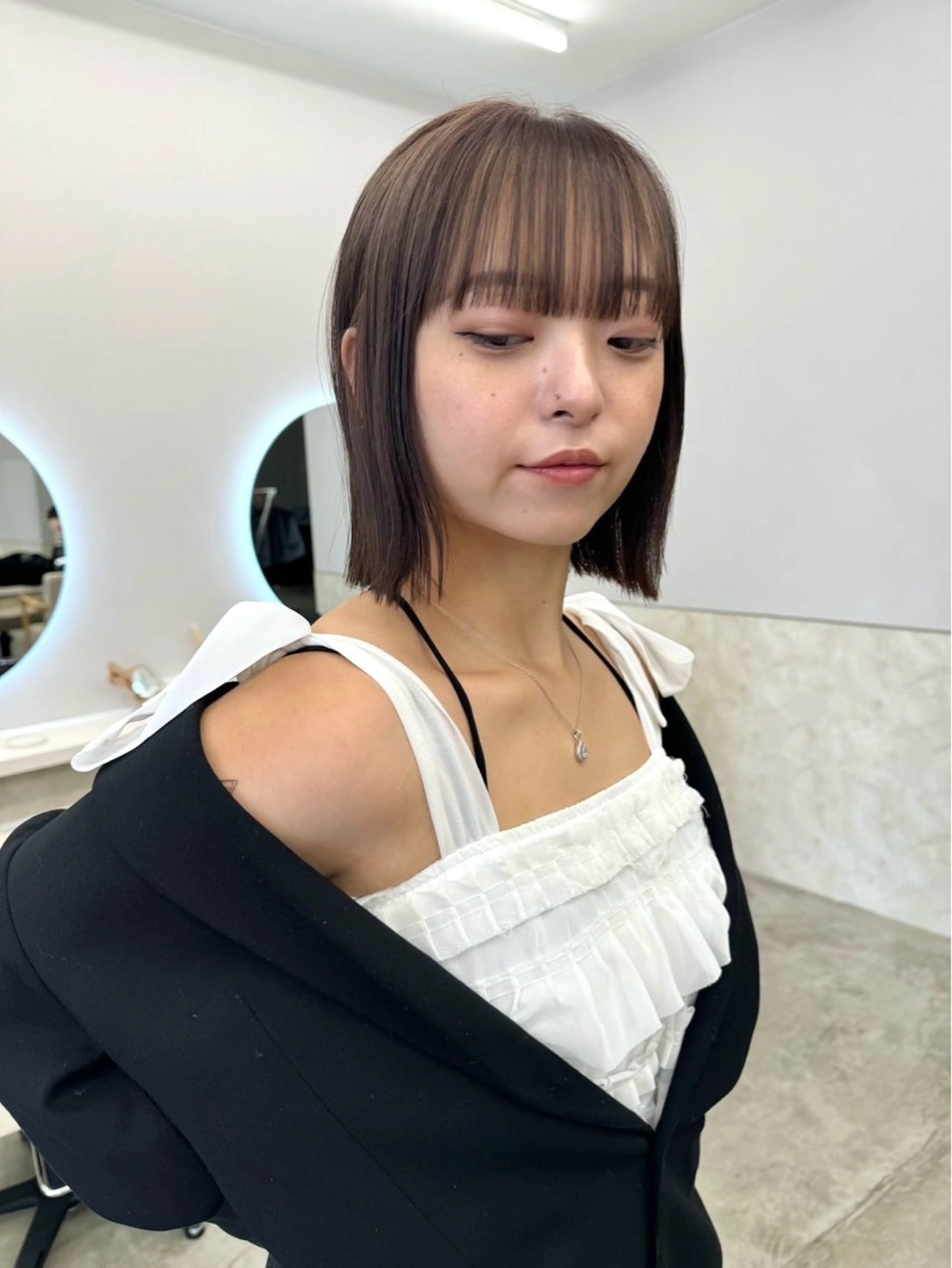 ショート カラー ボブ美容師💛 AYUMIのヘアスタイル