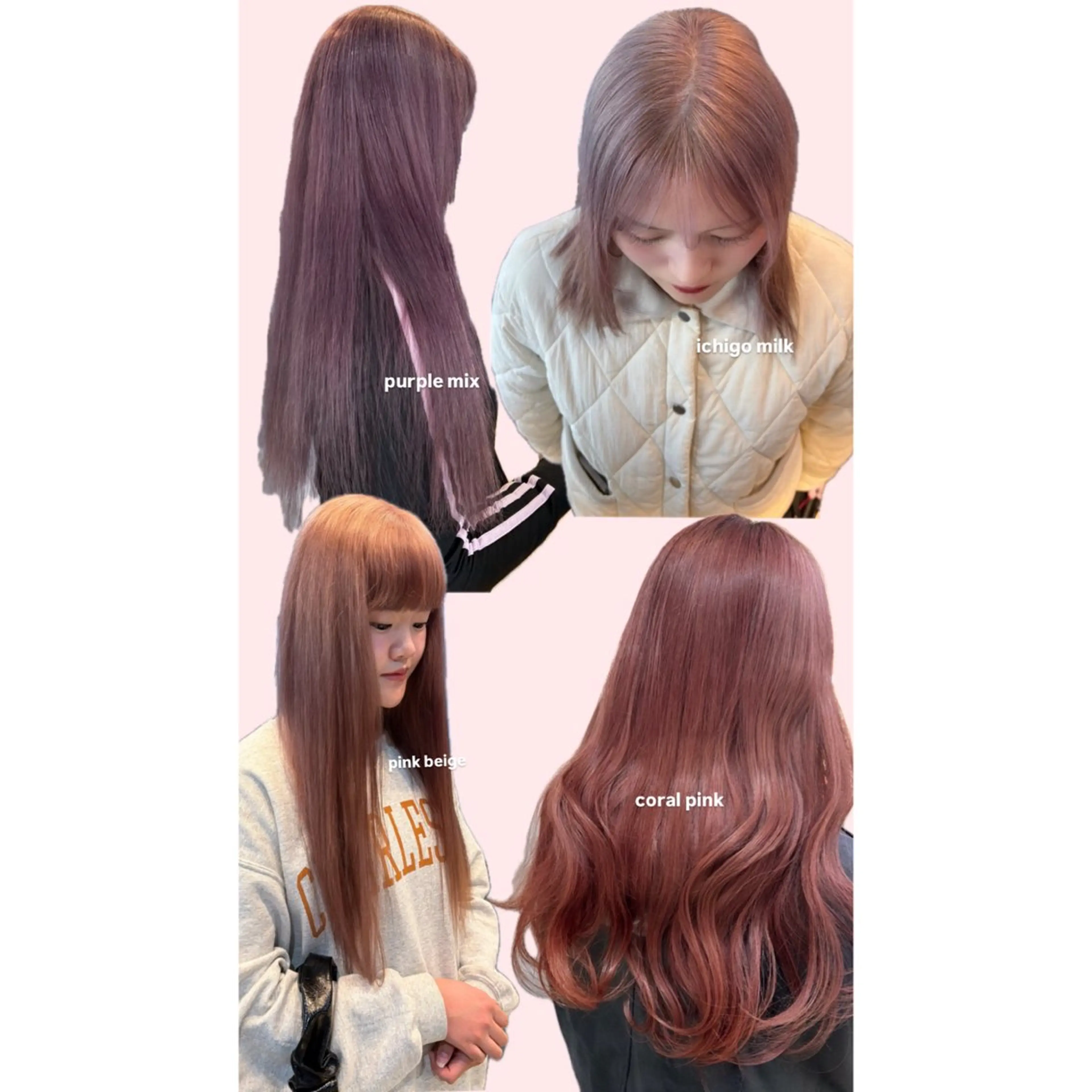 【🎀minimo限定価格🎀】リタッチブリーチ＋似合わせカラー　1stepトリートメントの写真