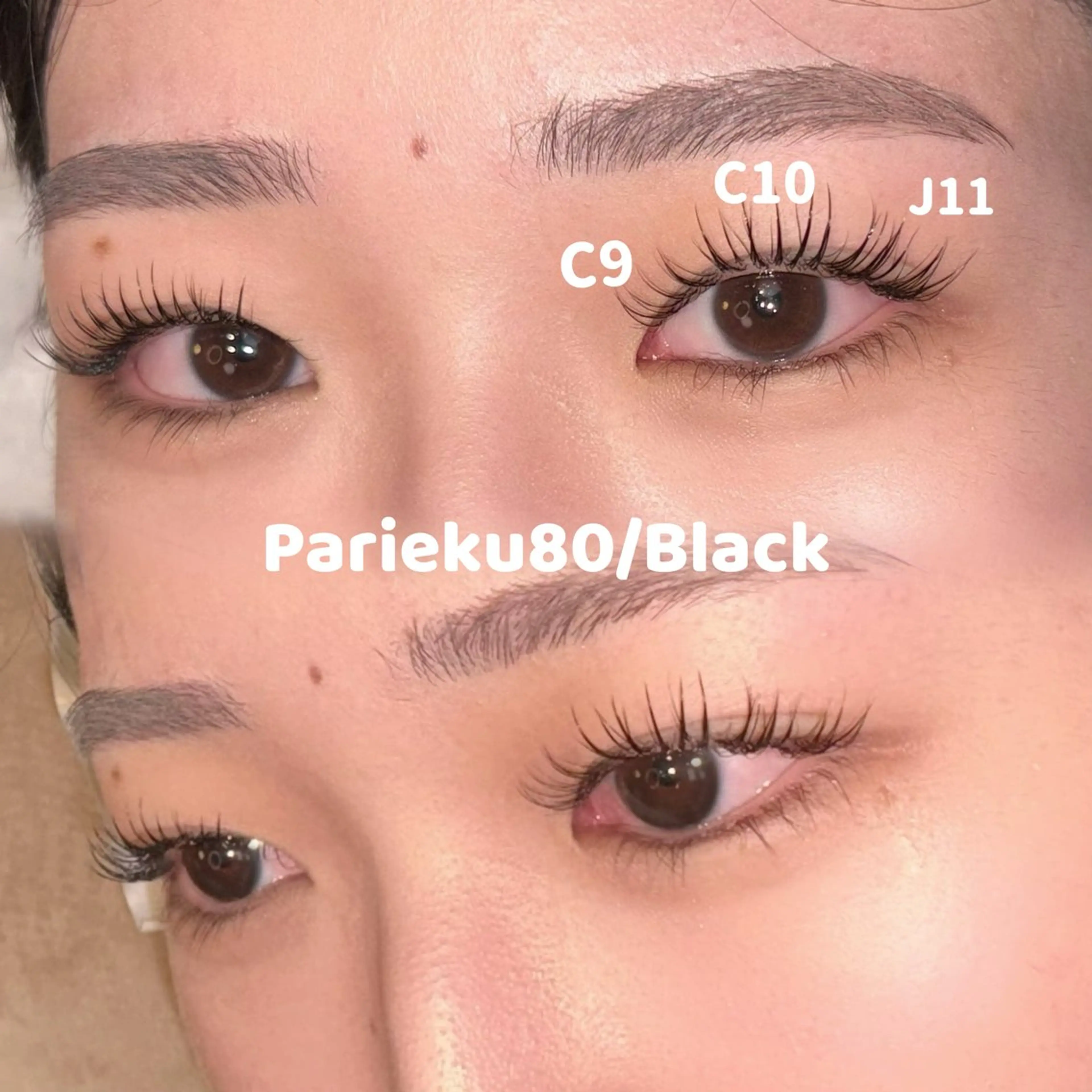 マツエク・マツパ 束感まつ毛 フラットラッシュ 韓国風マツエク マツエク NORAアイラッシュ 🩵NANAKOのマツエク・マツパデザイン