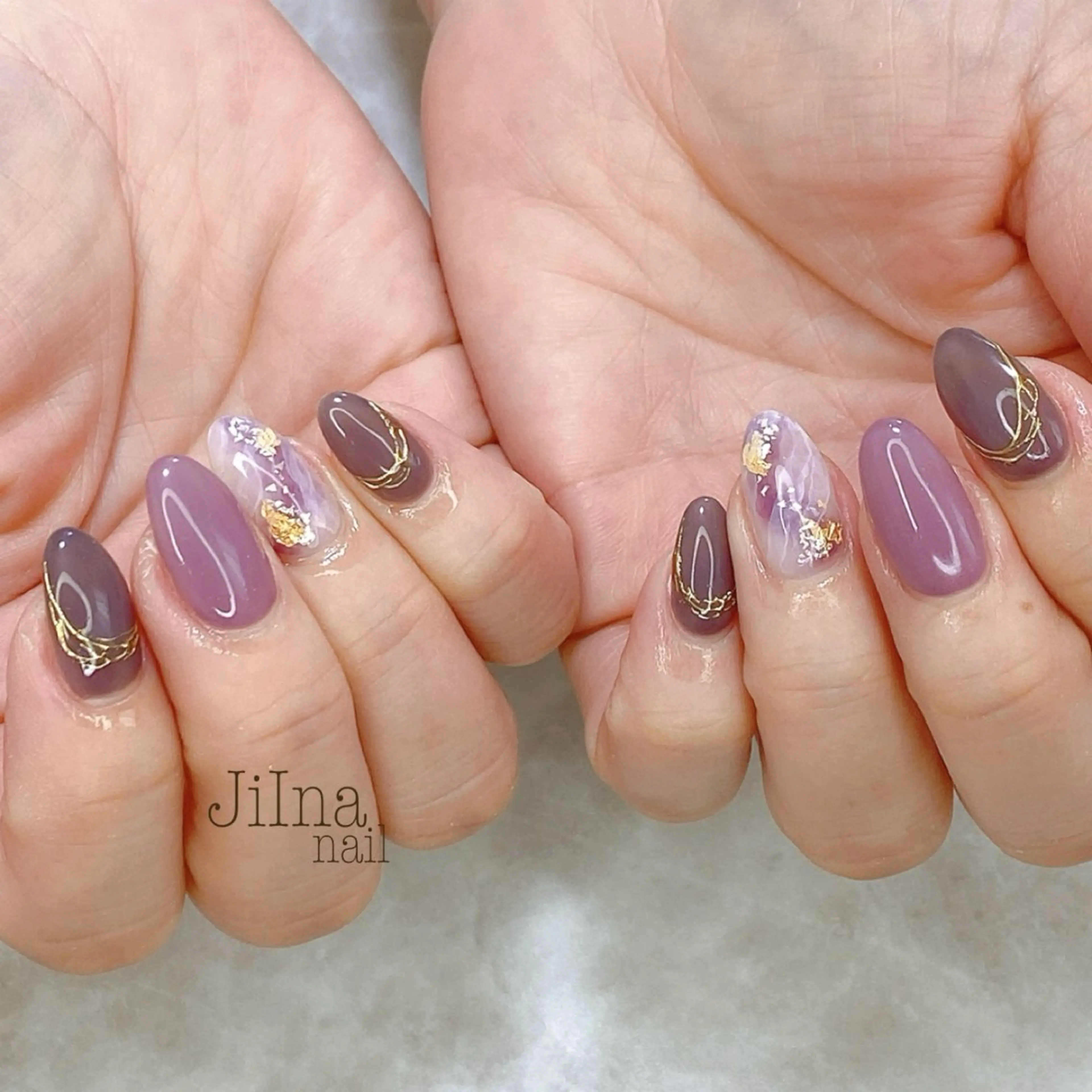 ネイル 持ち込み JiIna nailのネイルデザイン