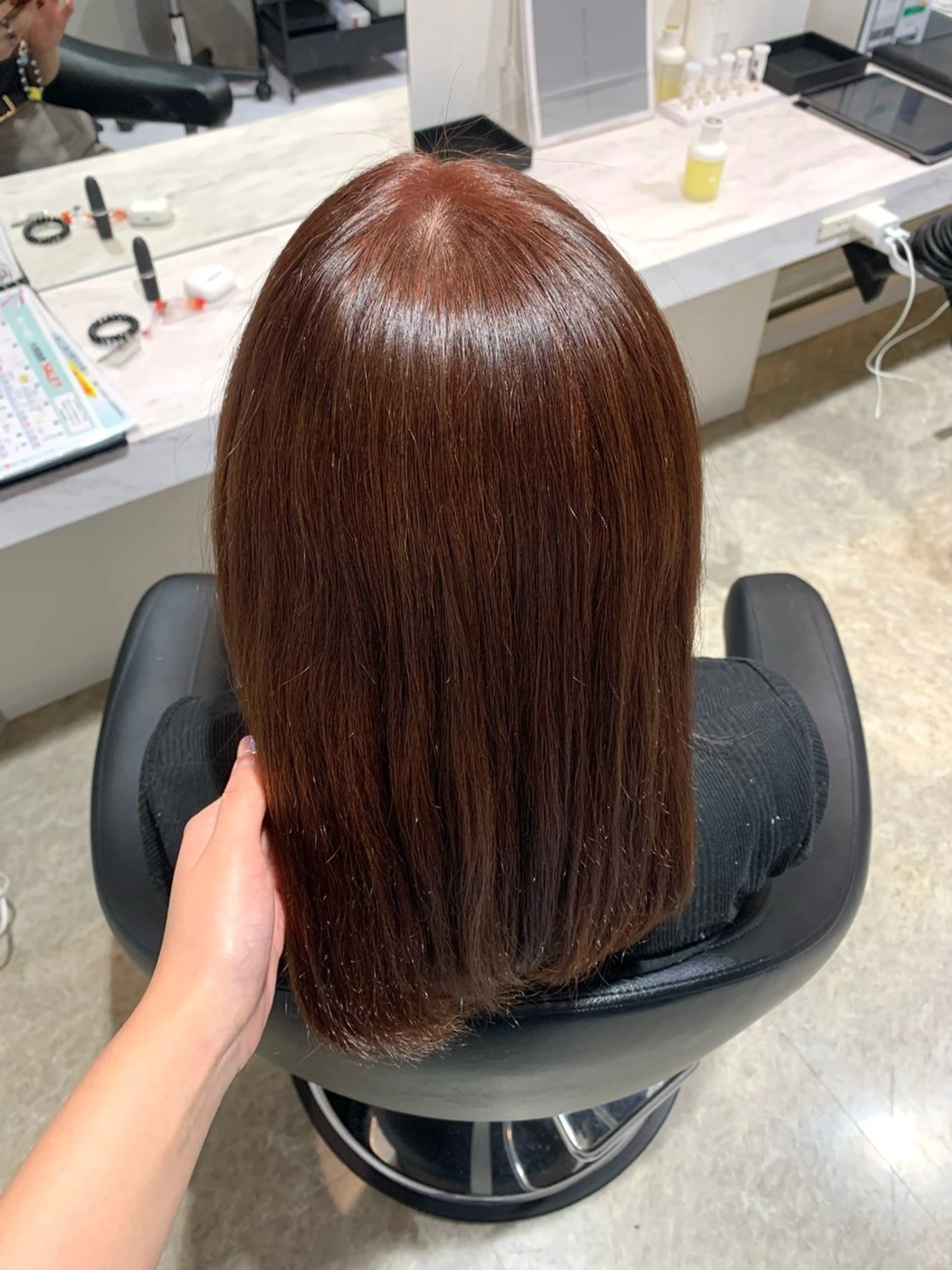 ミディアム ヘアカラー Mio🎀 /浜松美容室のヘアスタイル