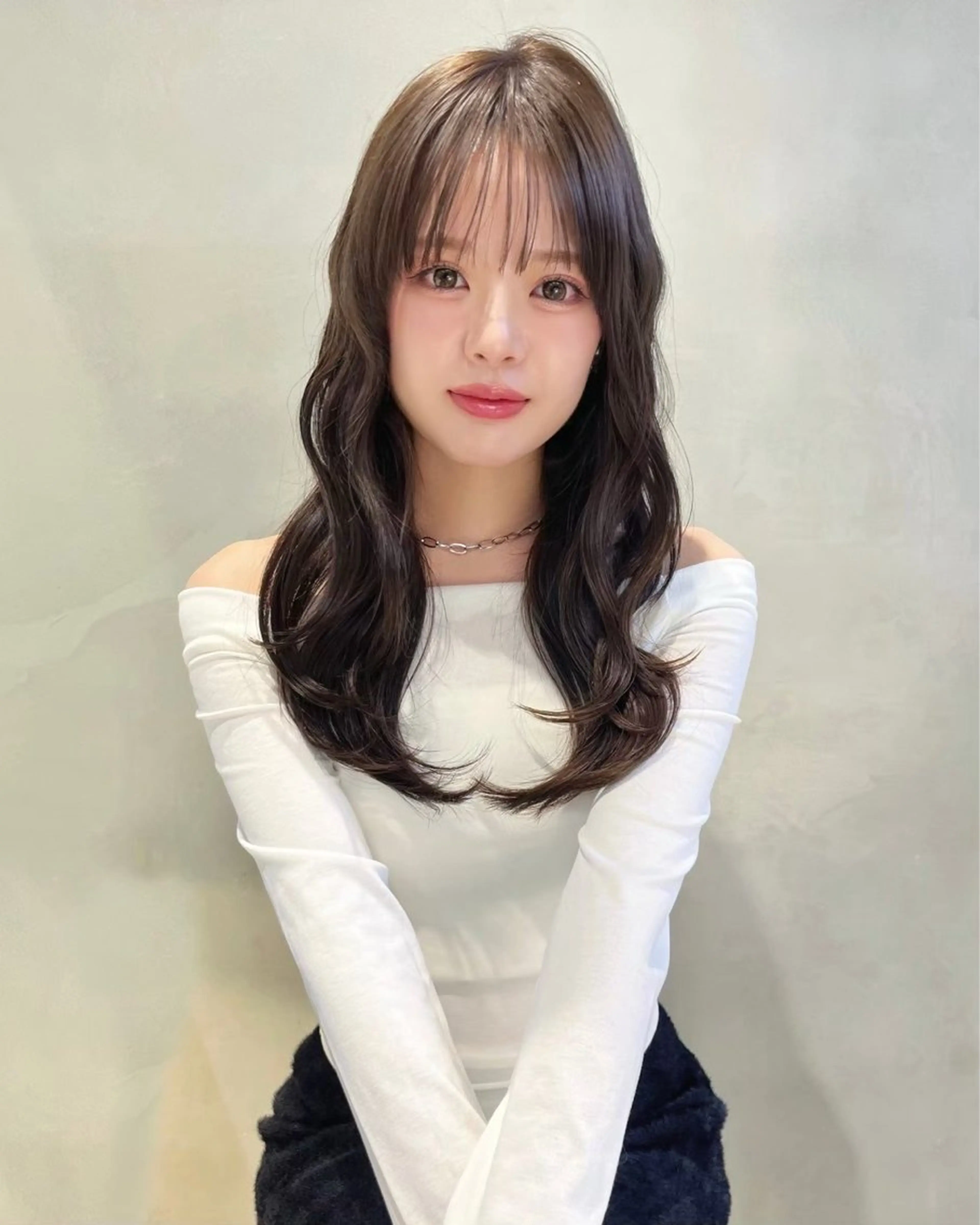 カラー mina/さいたま市 縮毛矯正/韓国ヘアのヘアスタイル