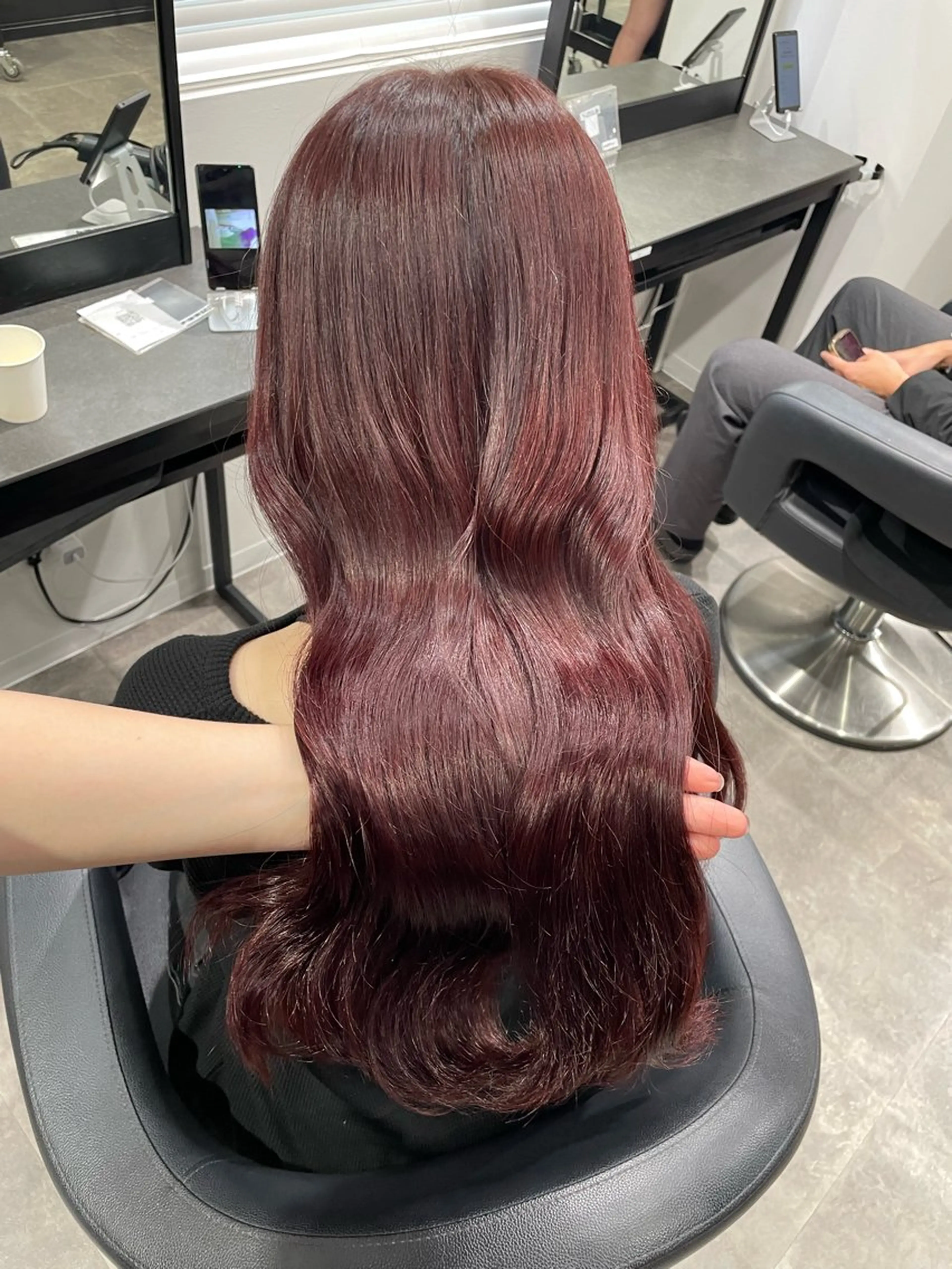 ロング カラー 🎀暖色/ラベンダー /paru🤍のヘアスタイル