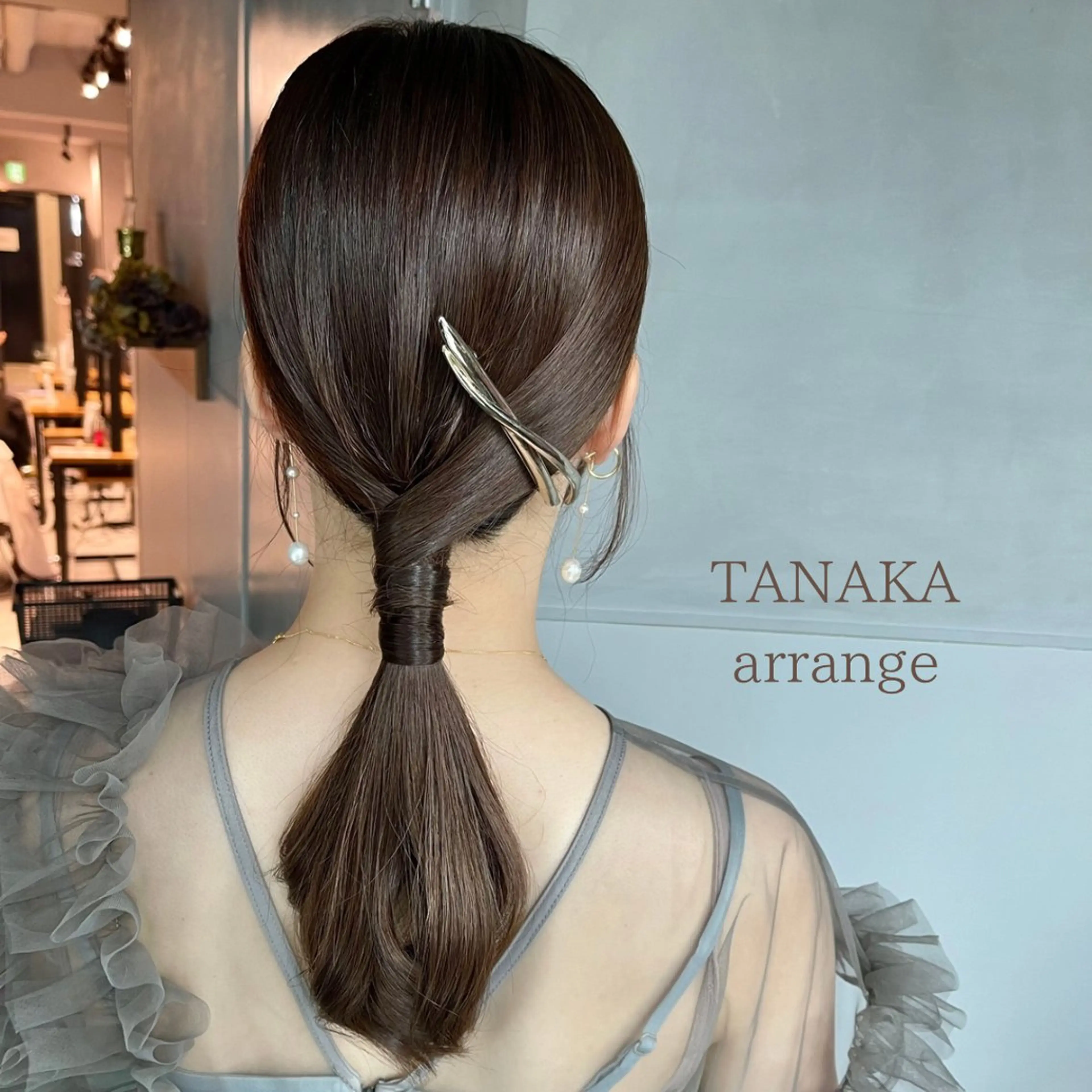 ヘアアレンジ 結婚式・ブライダル 卒業式のヘアスタイル ヘアセット charm《銀座》 ヘアセット/縮毛矯正のヘアスタイル