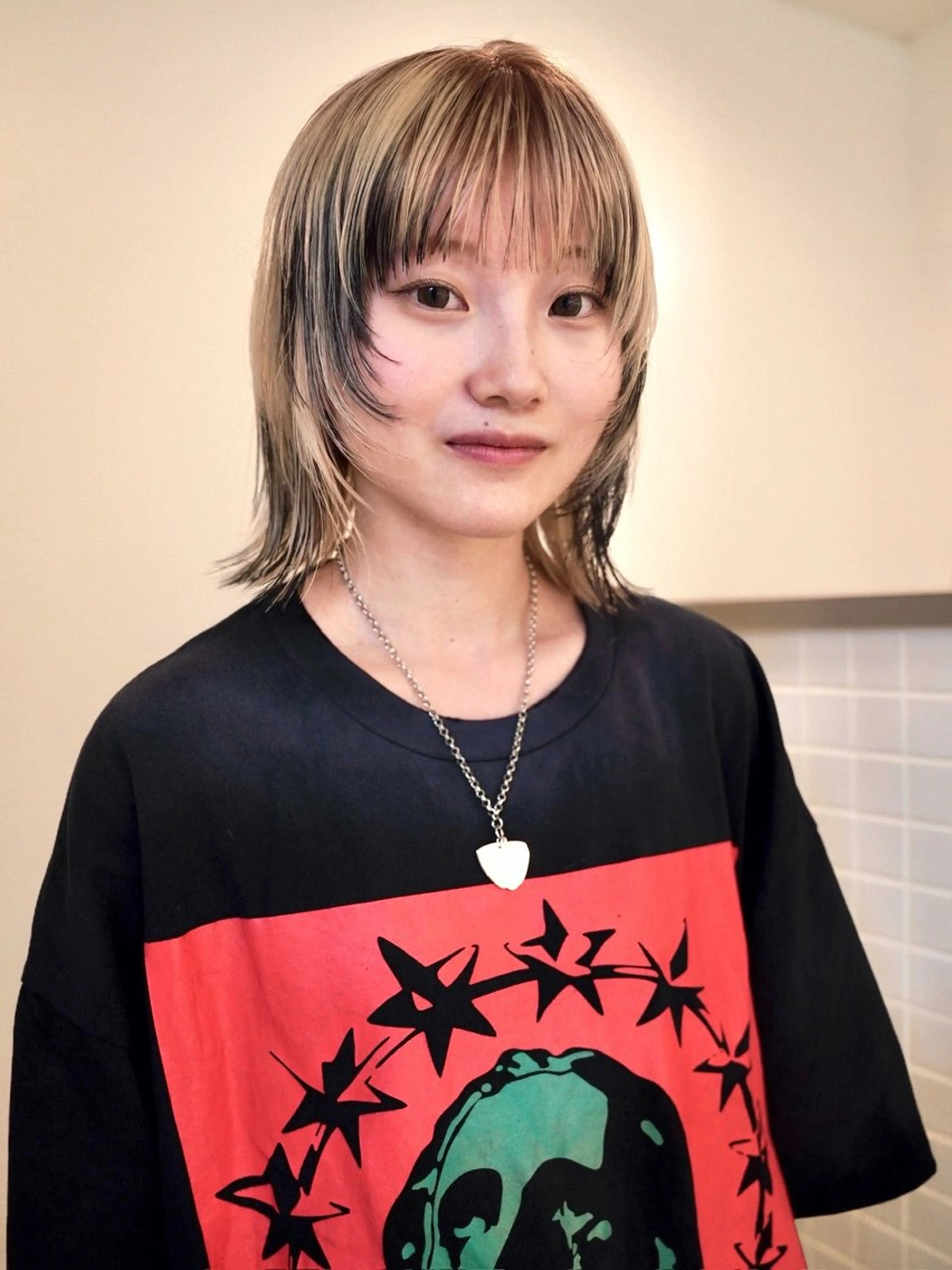 ショート カラー ショートボブ デザインカラー ボブ ショートヘア カット ヘアカラー トリートメント デザイン/レイヤー Kaito🐩/栄のヘアスタイル