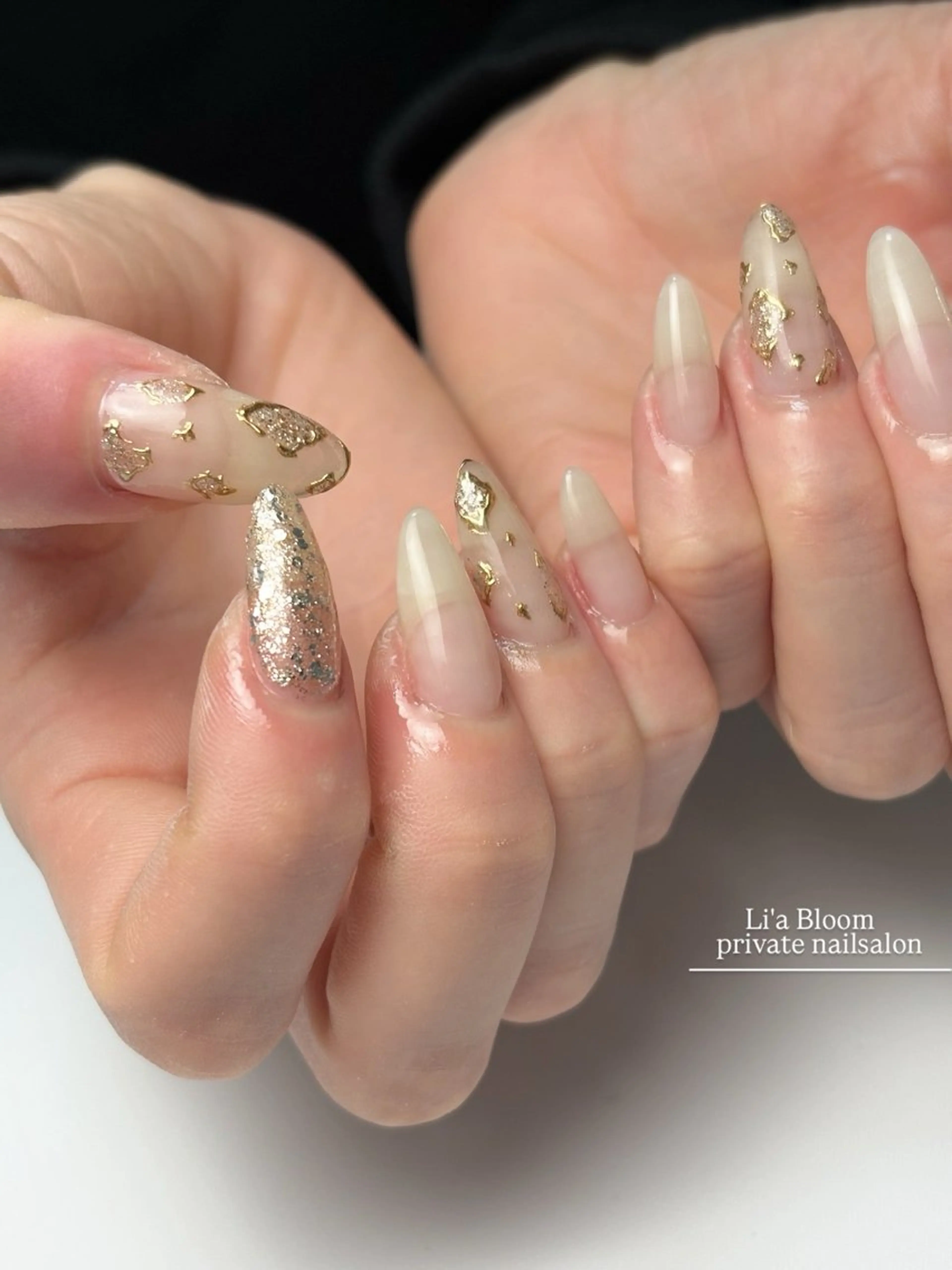 ネイル ハンドネイル Li'a Bloom所属・🦋🤍 madoka🤍のネイルデザイン