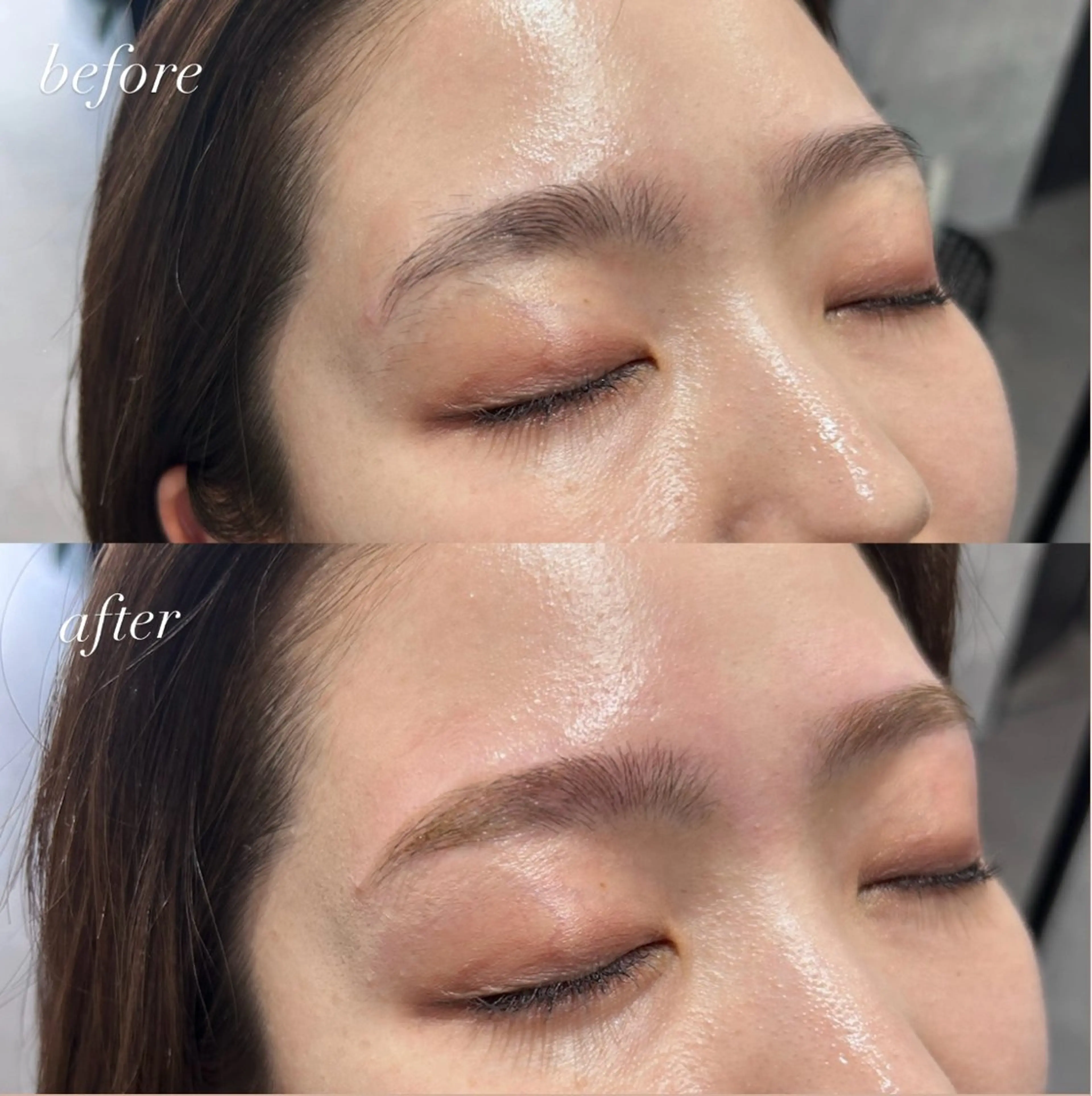 アイブロウ 眉毛ワックス、パーマ 眉だけで垢抜けの眉毛・アイブロウイメージ