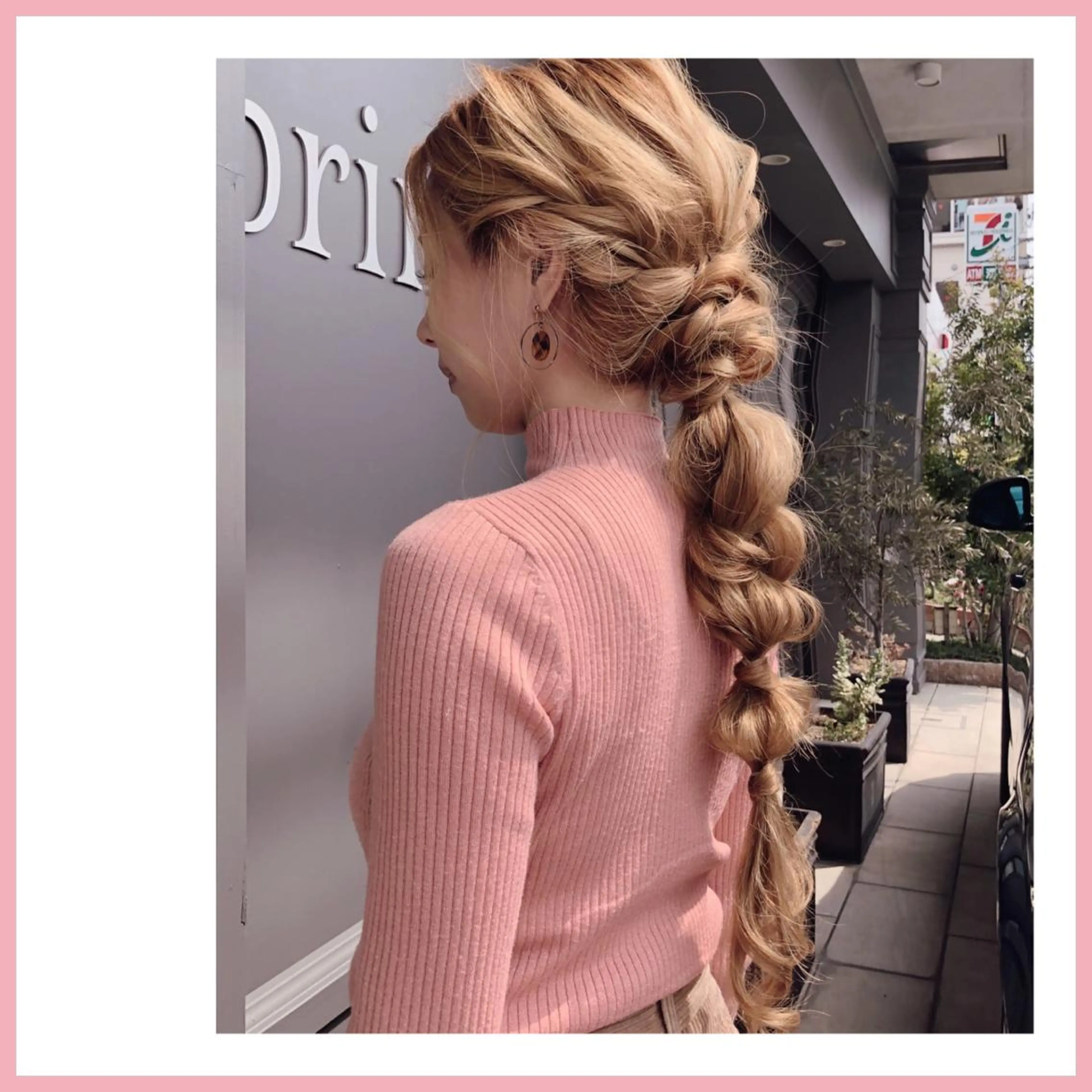 ロング 峯 志帆のヘアスタイル