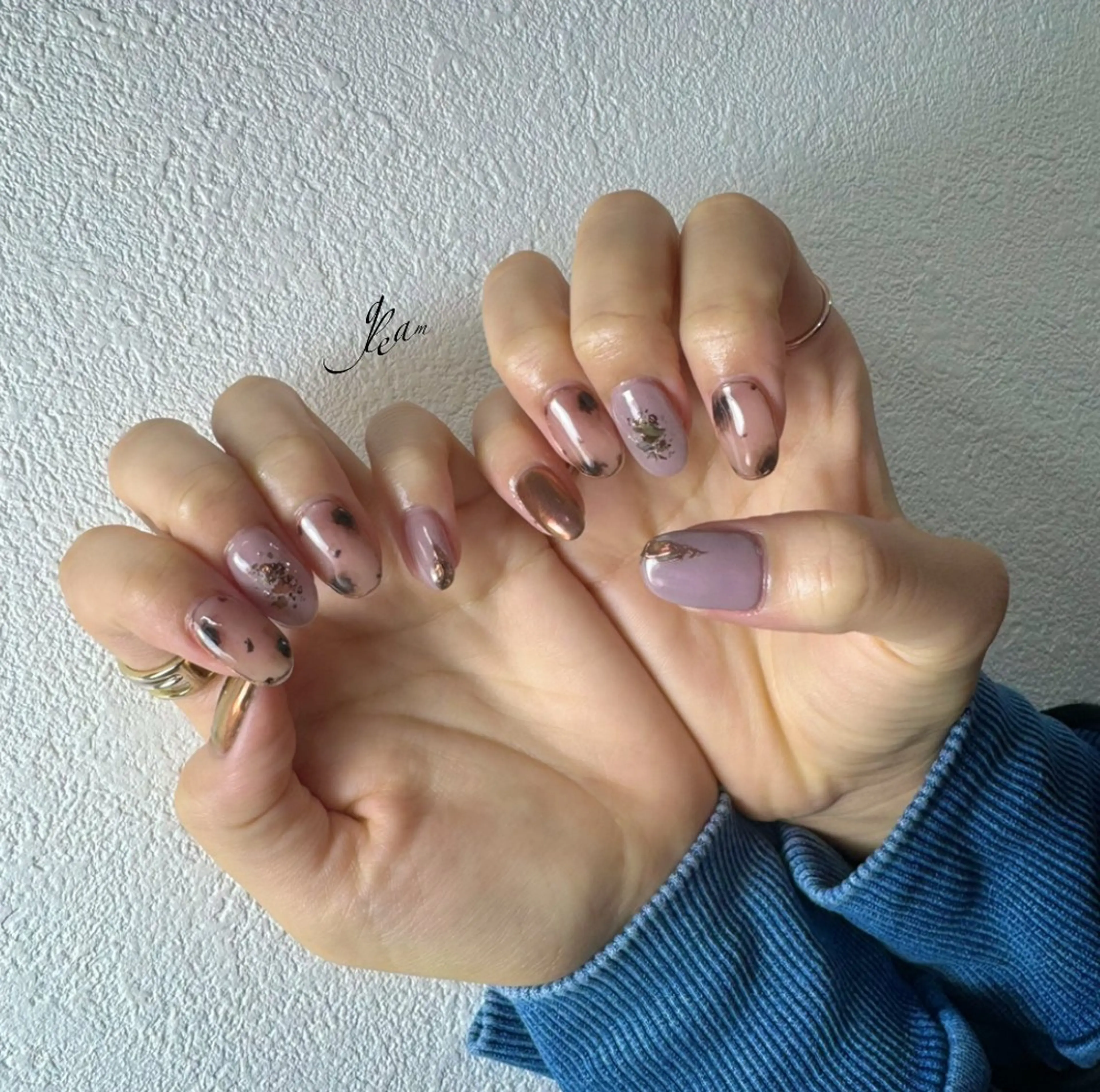 ネイル gleam所属・gleam✴︎ sayakaのネイルデザイン