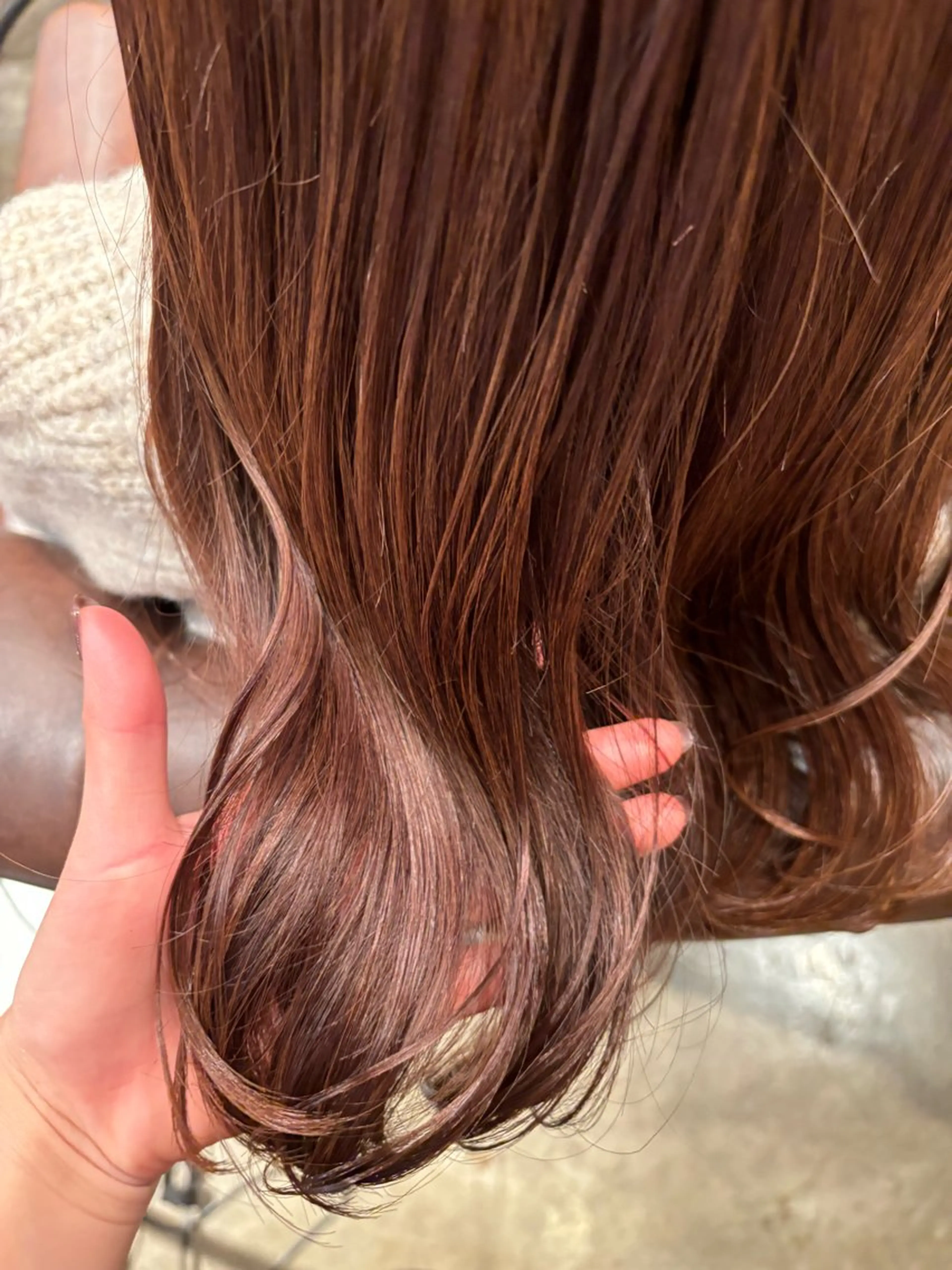 カラー 髪質改善カラー ブラウン🤎YUMEのヘアスタイル