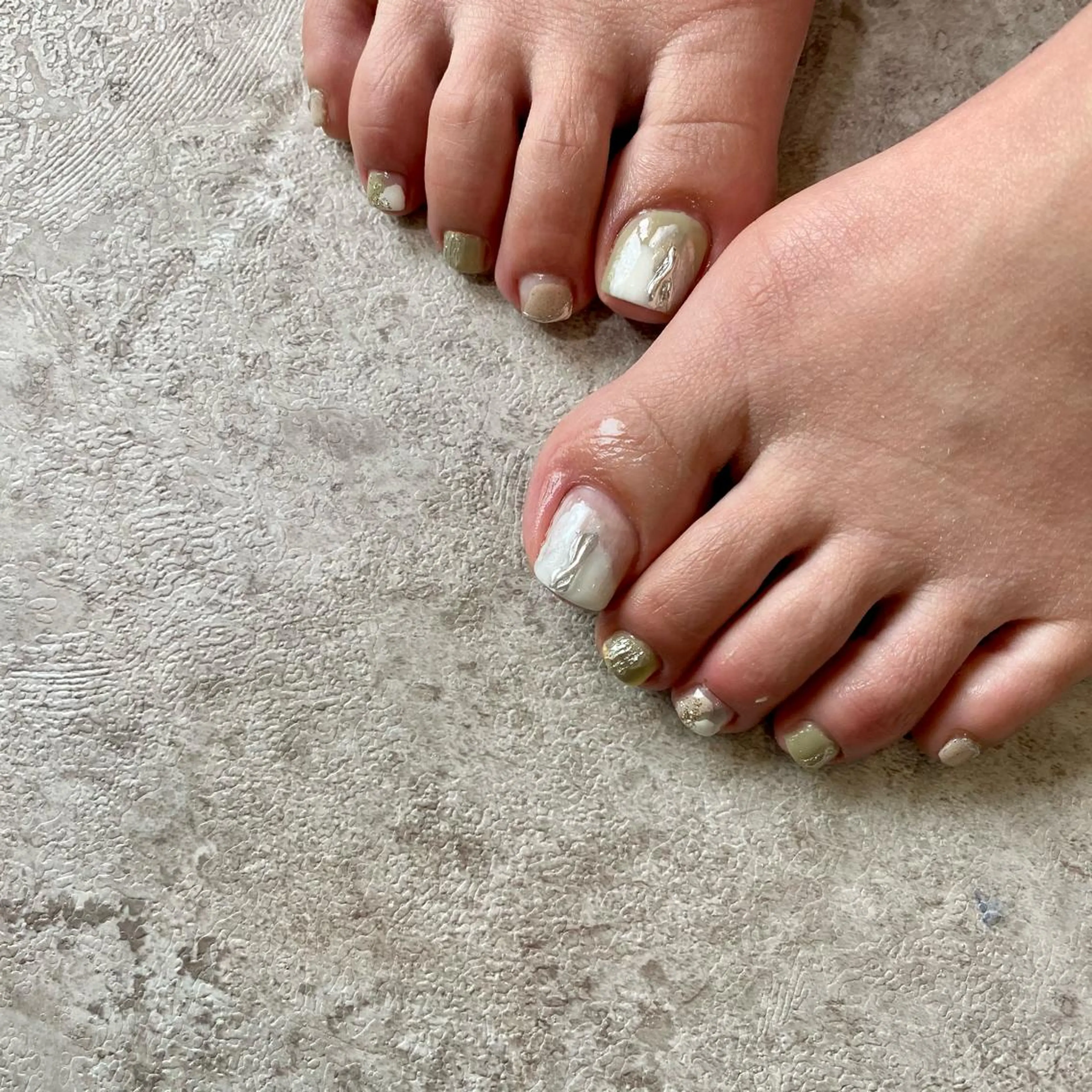 ネイル フットネイル reco nail所属・池田 美穂のネイルデザイン