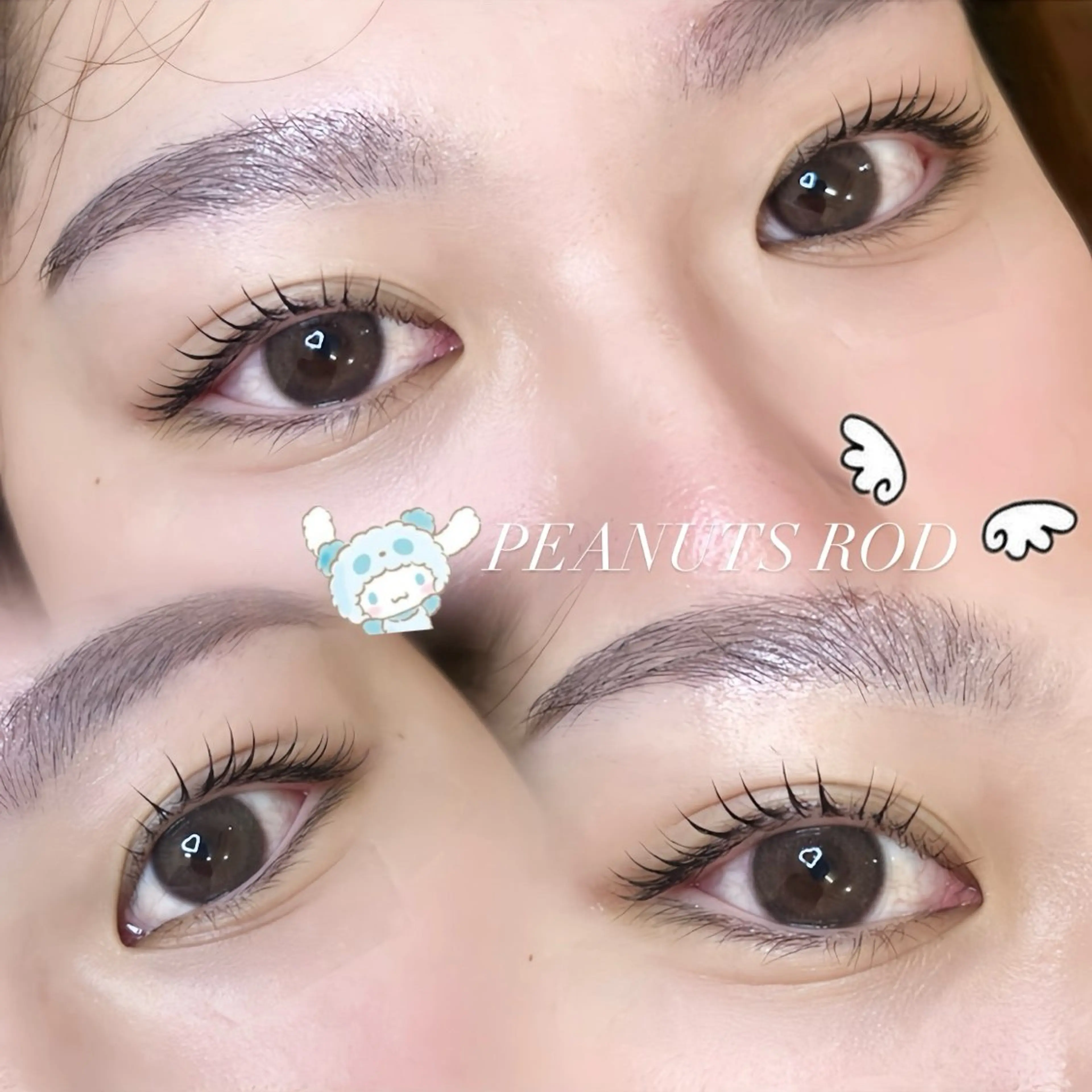 マツエク・マツパ マツパ 束感マツエク/梅田/ パリエク🎀Rioのマツエク・マツパデザイン