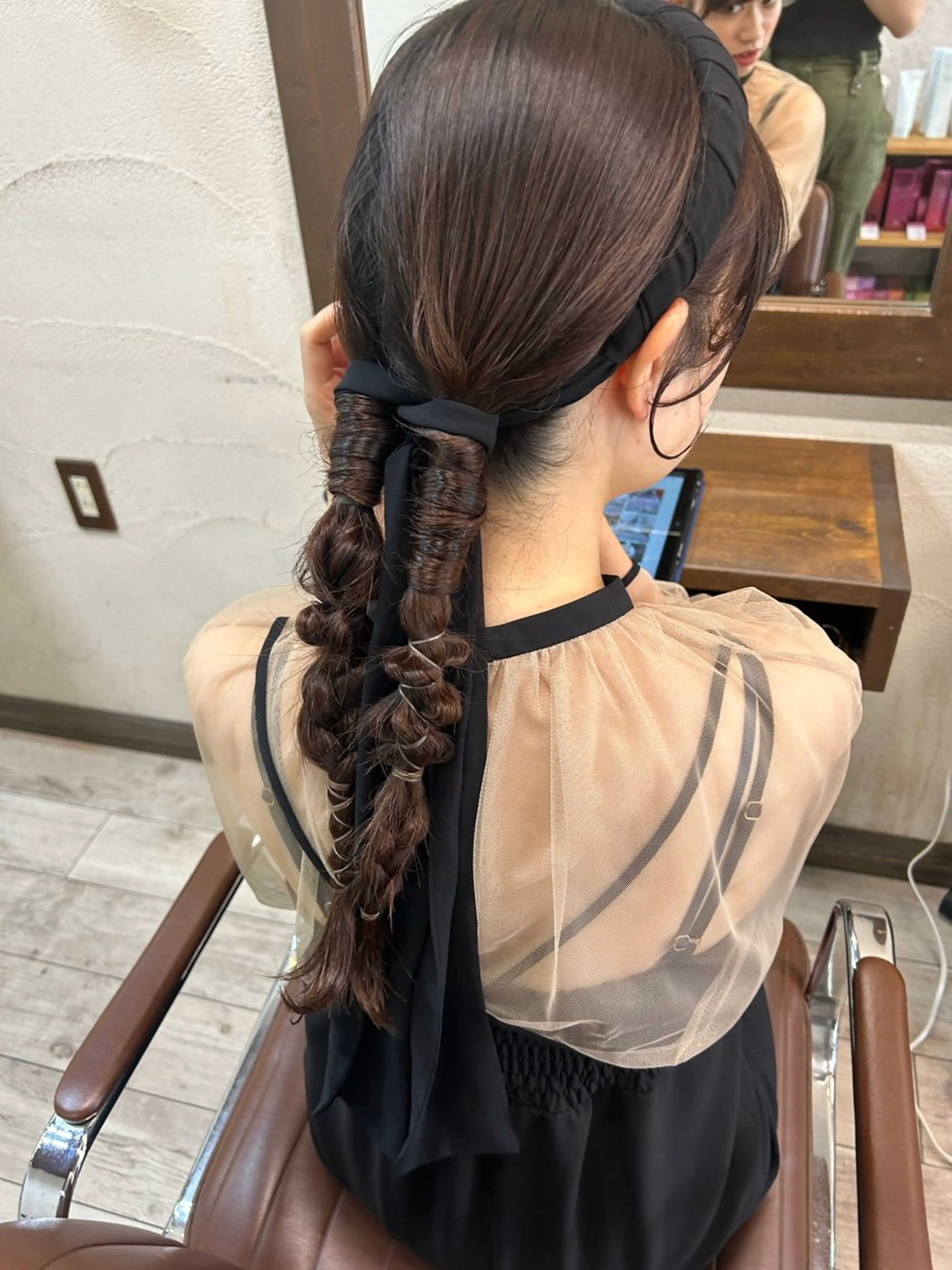 お呼ばれヘアセット🎀の写真