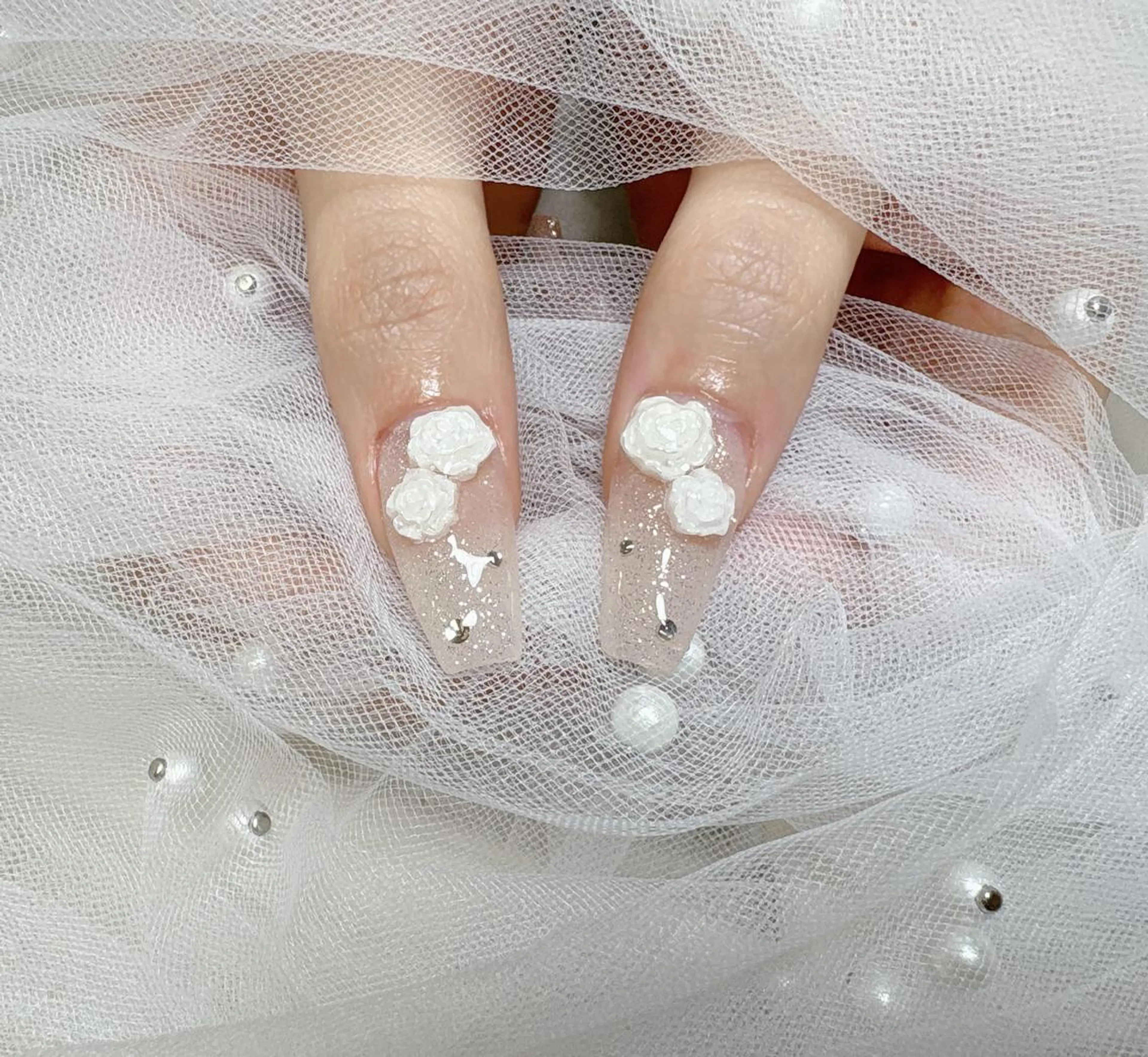 ネイル ハンドネイル ハンドケア 🎀長さだし船橋🎀 ネイルサロンのネイルデザイン