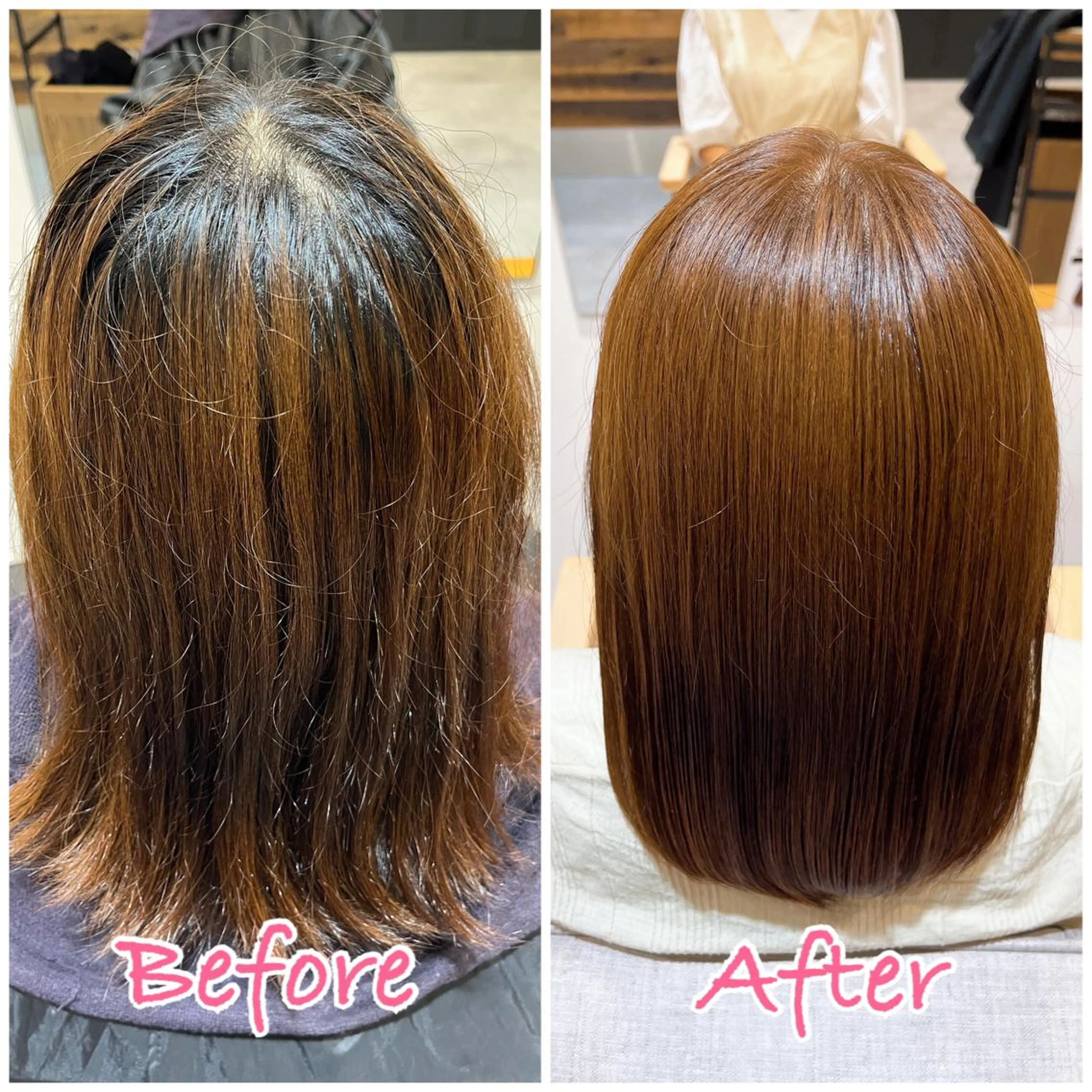 カラー カット 🌸 飯野 舞桜のヘアスタイル