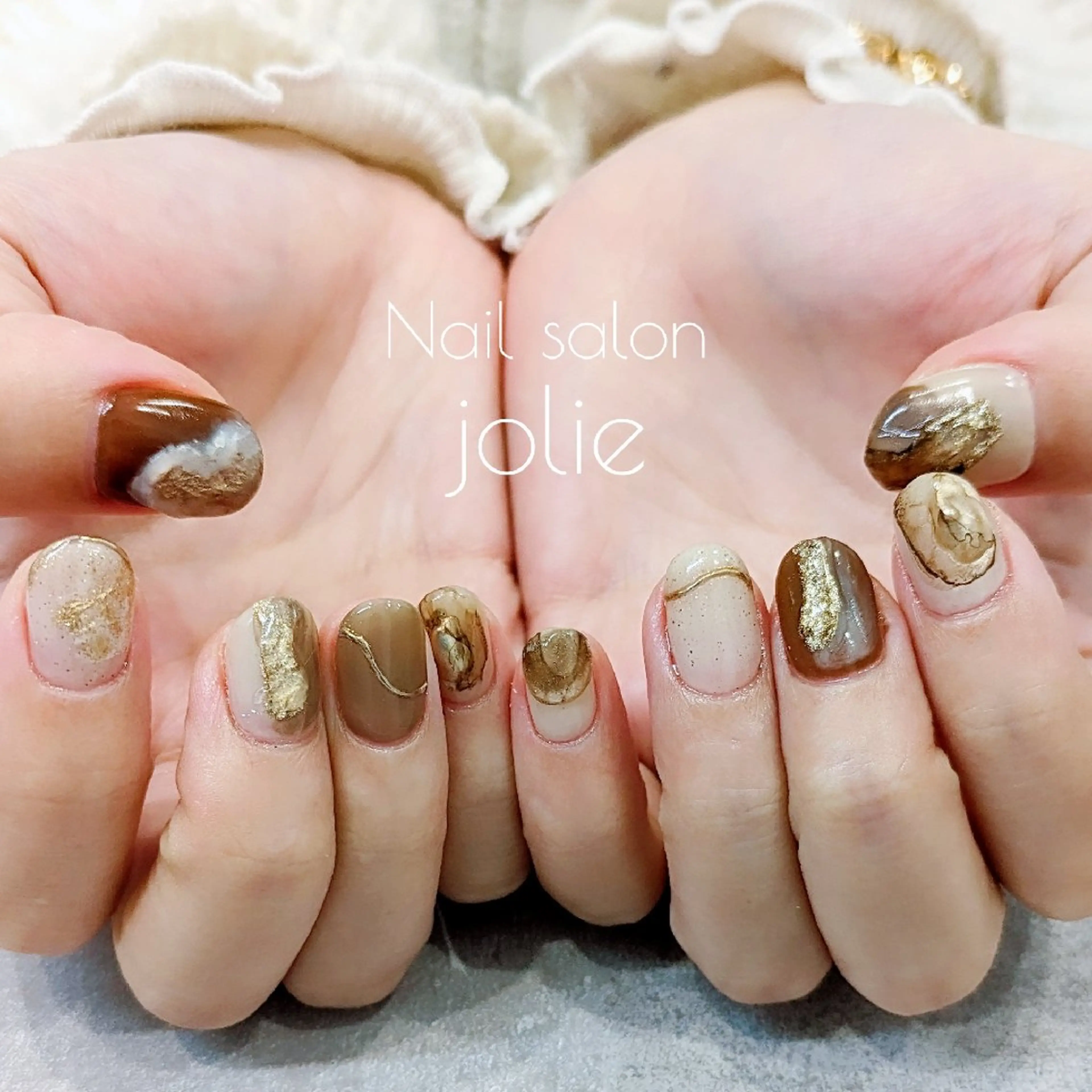 ネイル ニュアンスネイル ハンドネイル jolie  ISIHARAのネイルデザイン