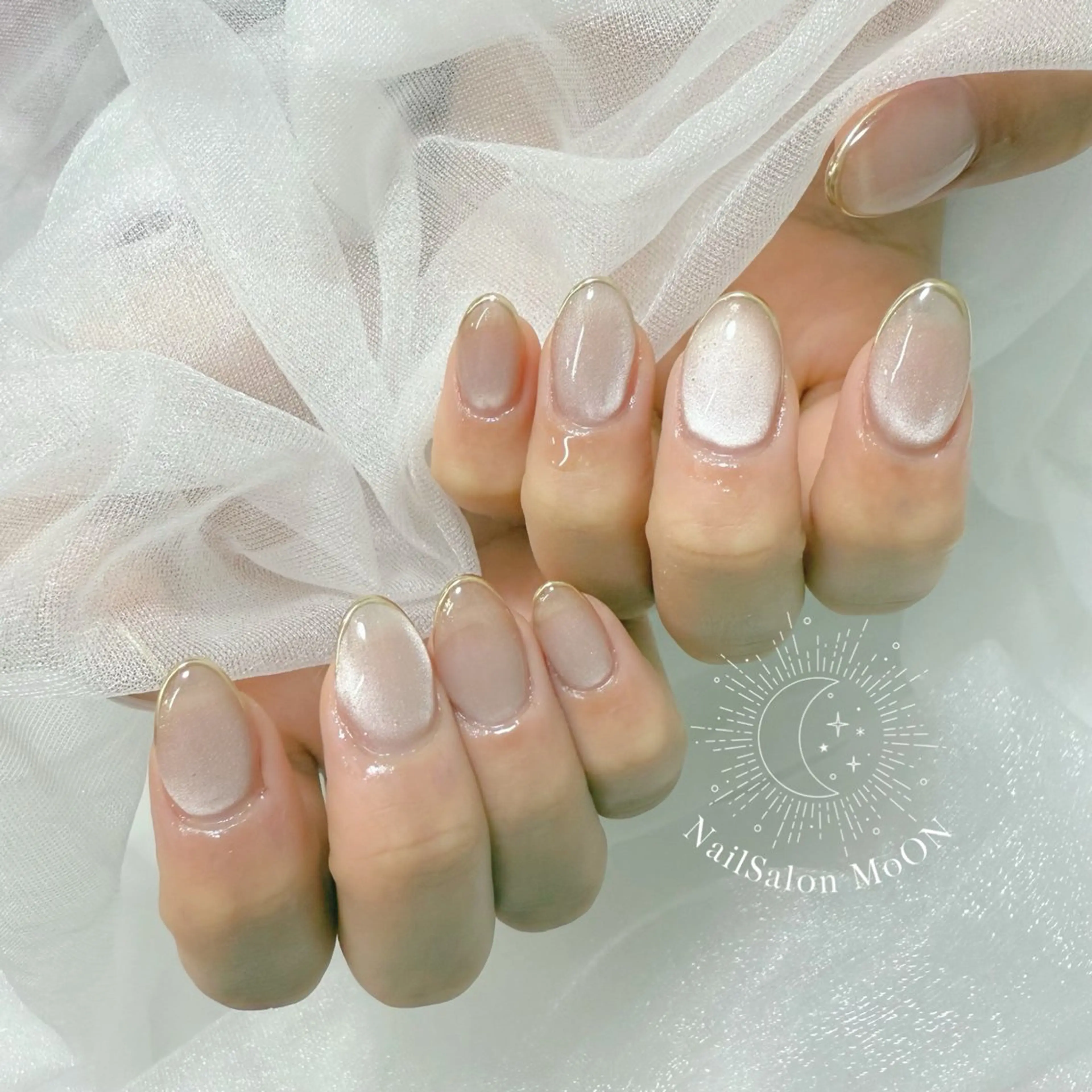 ネイル ハンドネイル ハンドケア MoON...❤︎ MeGuのネイルデザイン