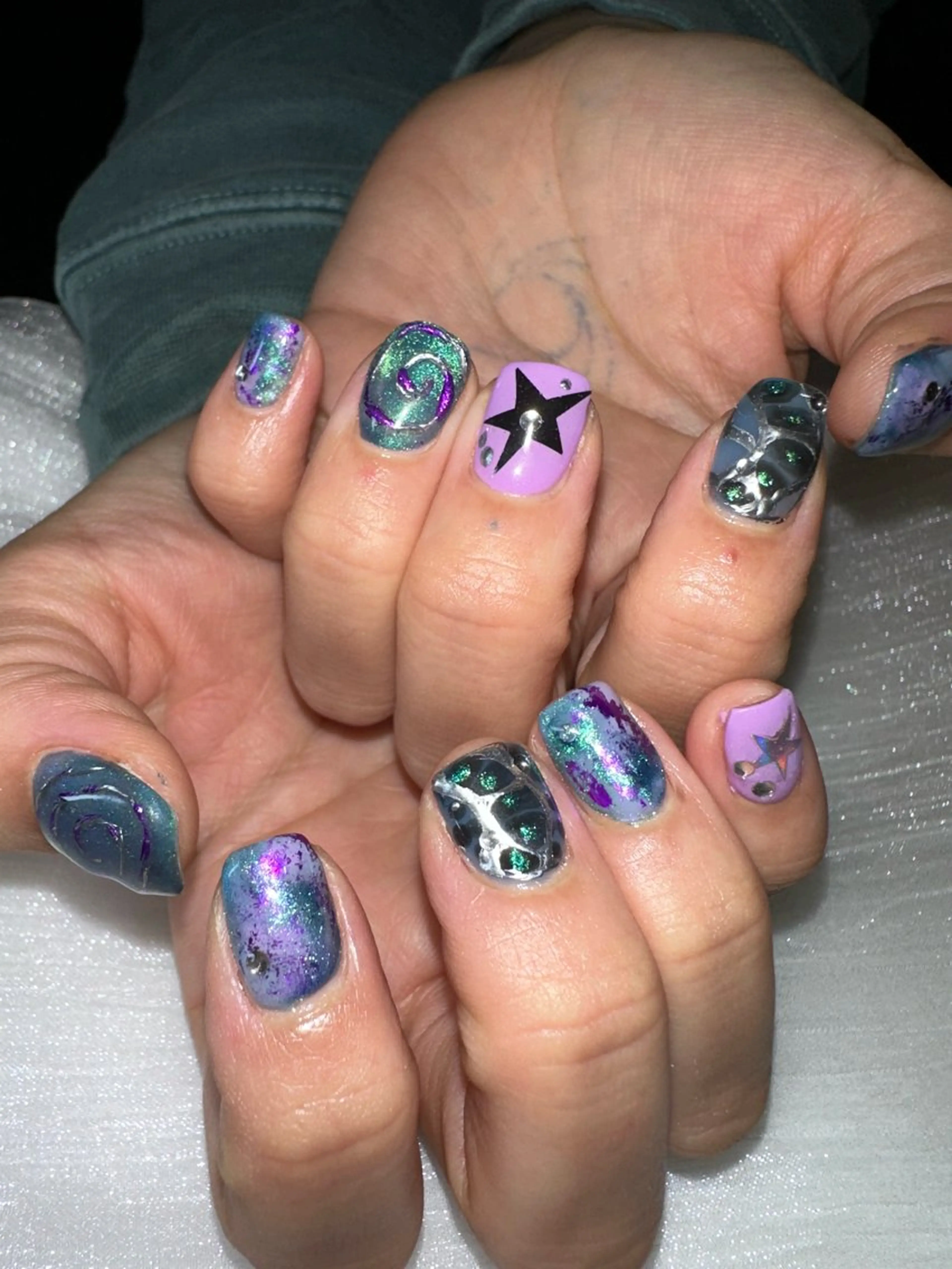 ネイル ハンドネイル 上原 悠紀のネイルデザイン