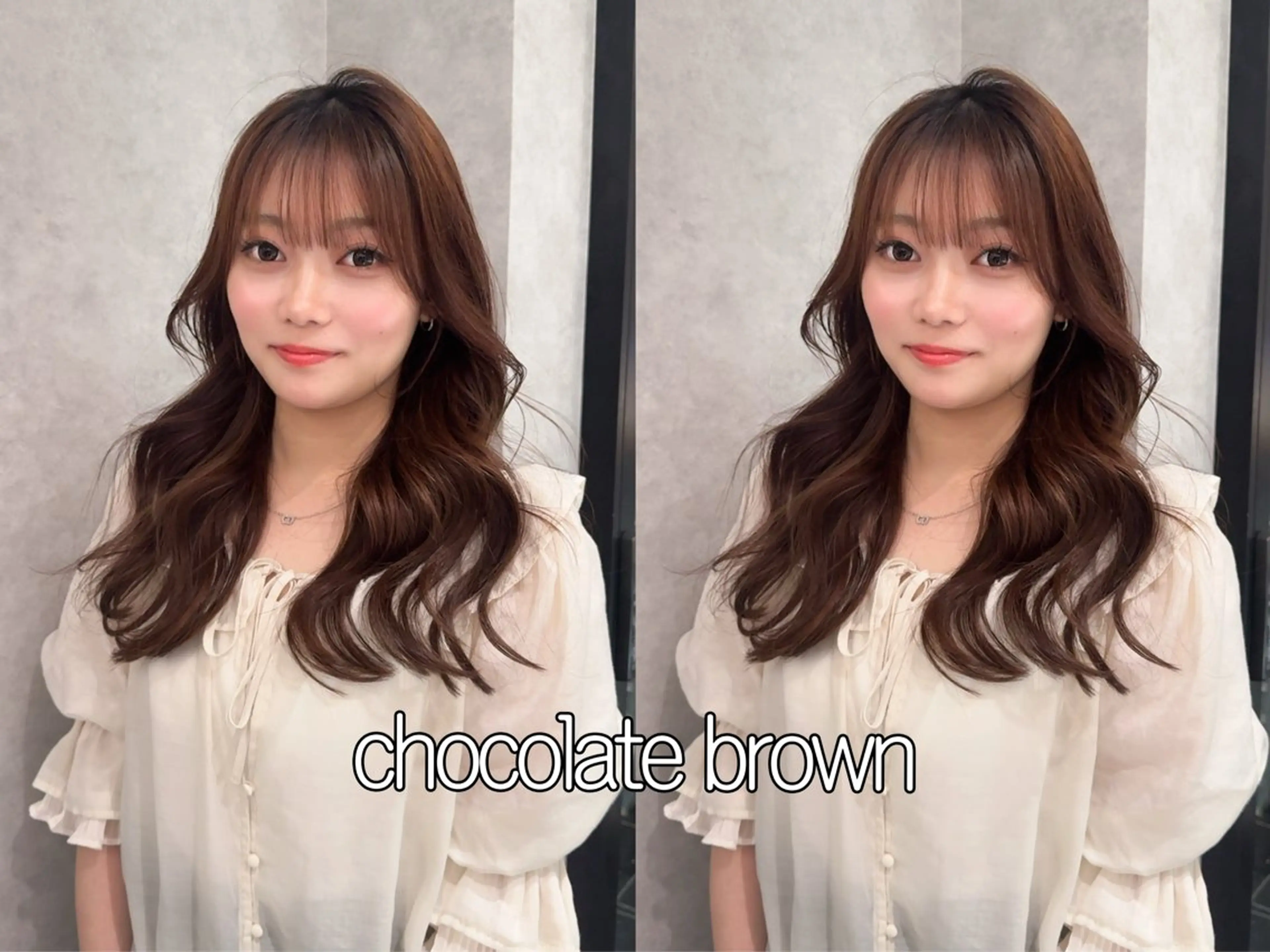 セミロング カット ヘアカラー トリートメント 寺田鼓捺/艶カラー /透明感カラーのヘアスタイル