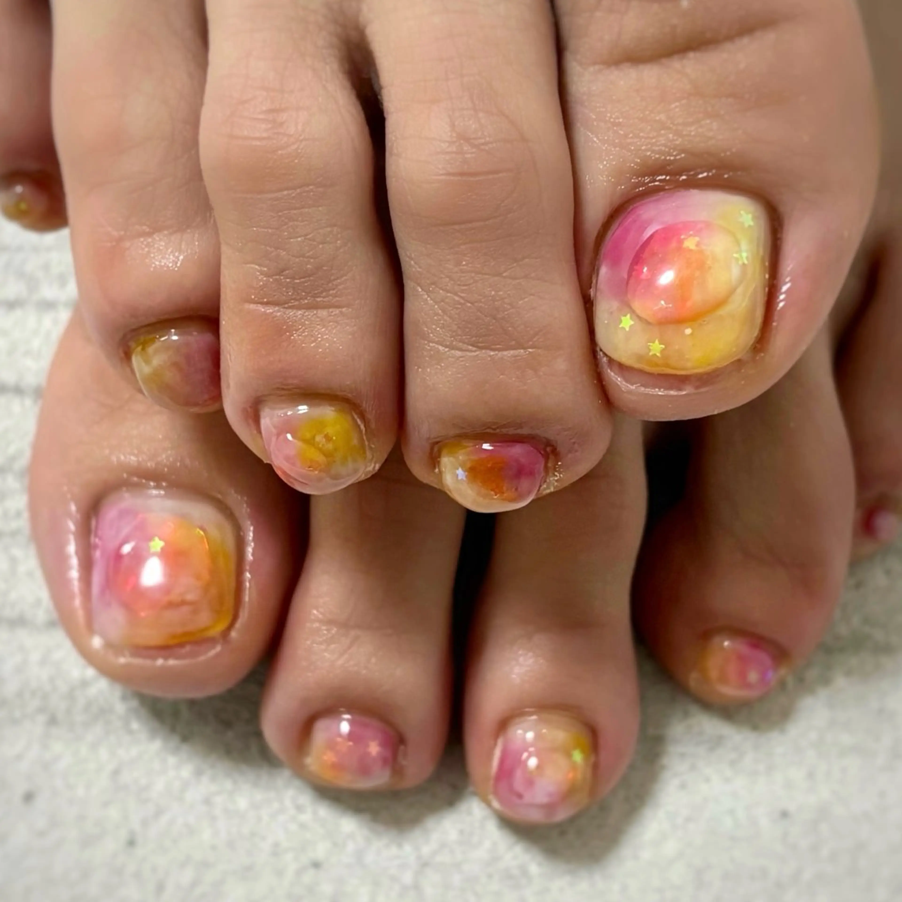 ネイル フットネイル FIORITURA Maikoのネイルデザイン