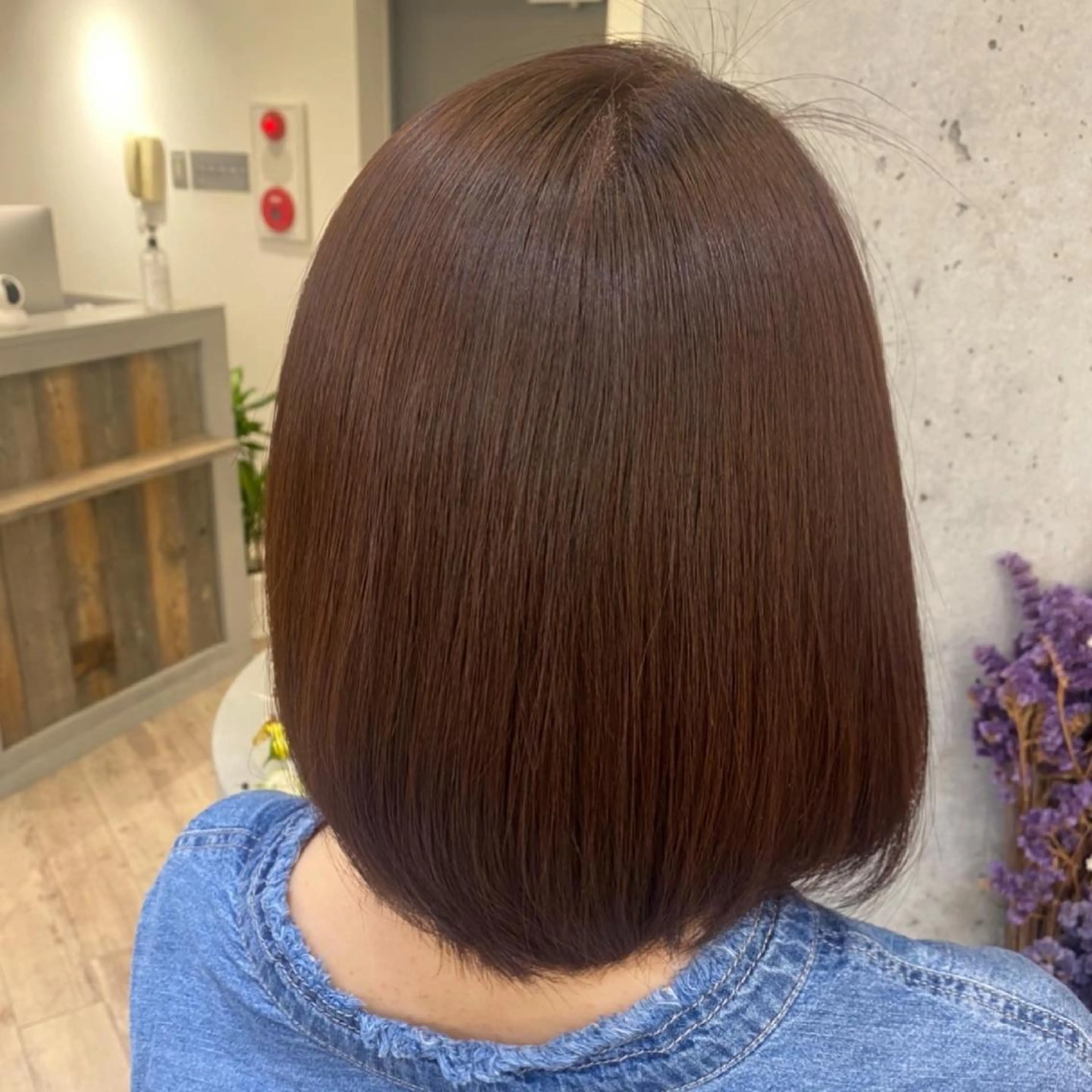 ショート ピンクブラウン ハイトーン特化サロン 🍑momo🍑のヘアスタイル