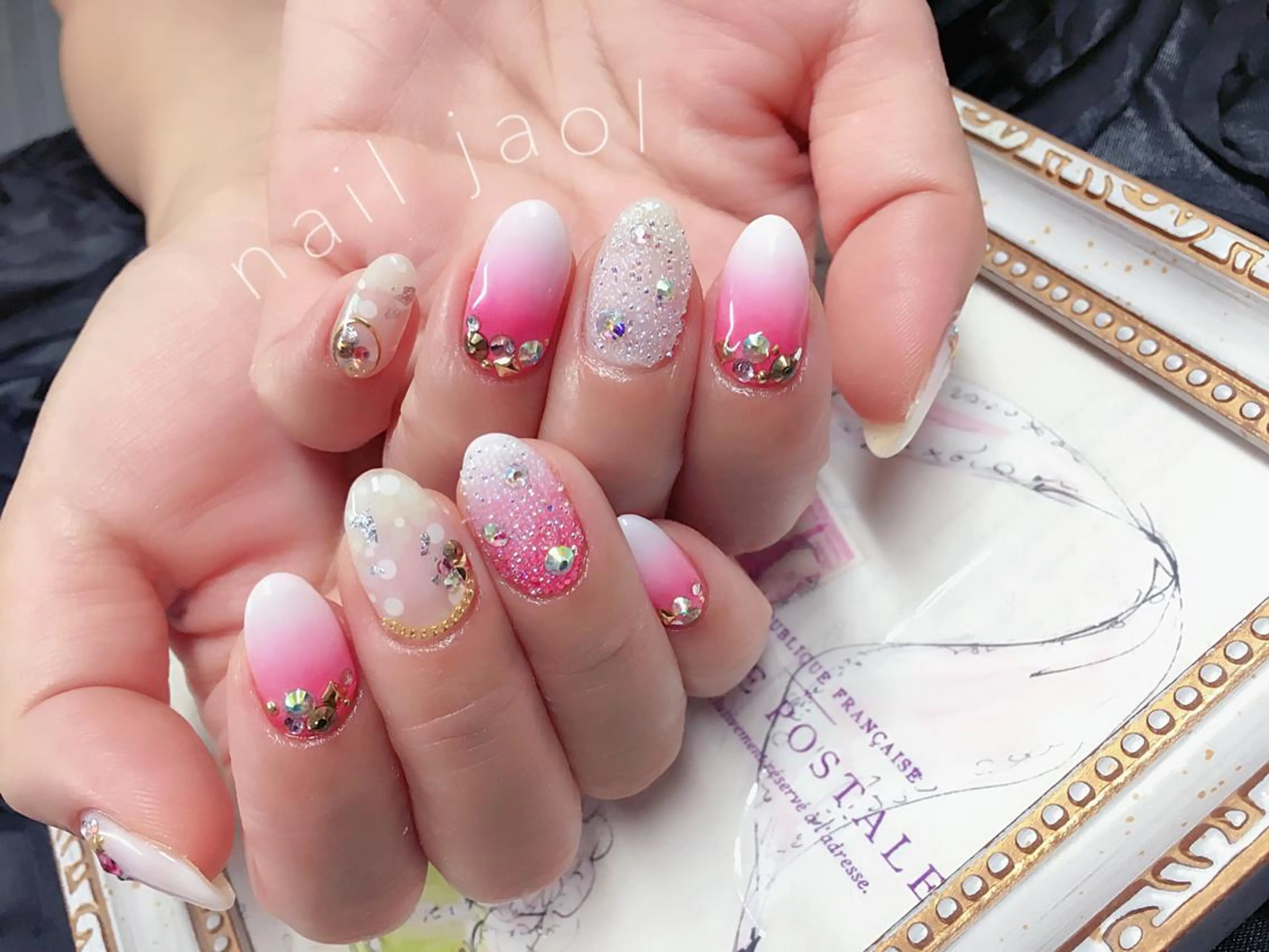 ミディアム nail jaol池袋店所属・ネイルJaol 池袋のネイルデザイン