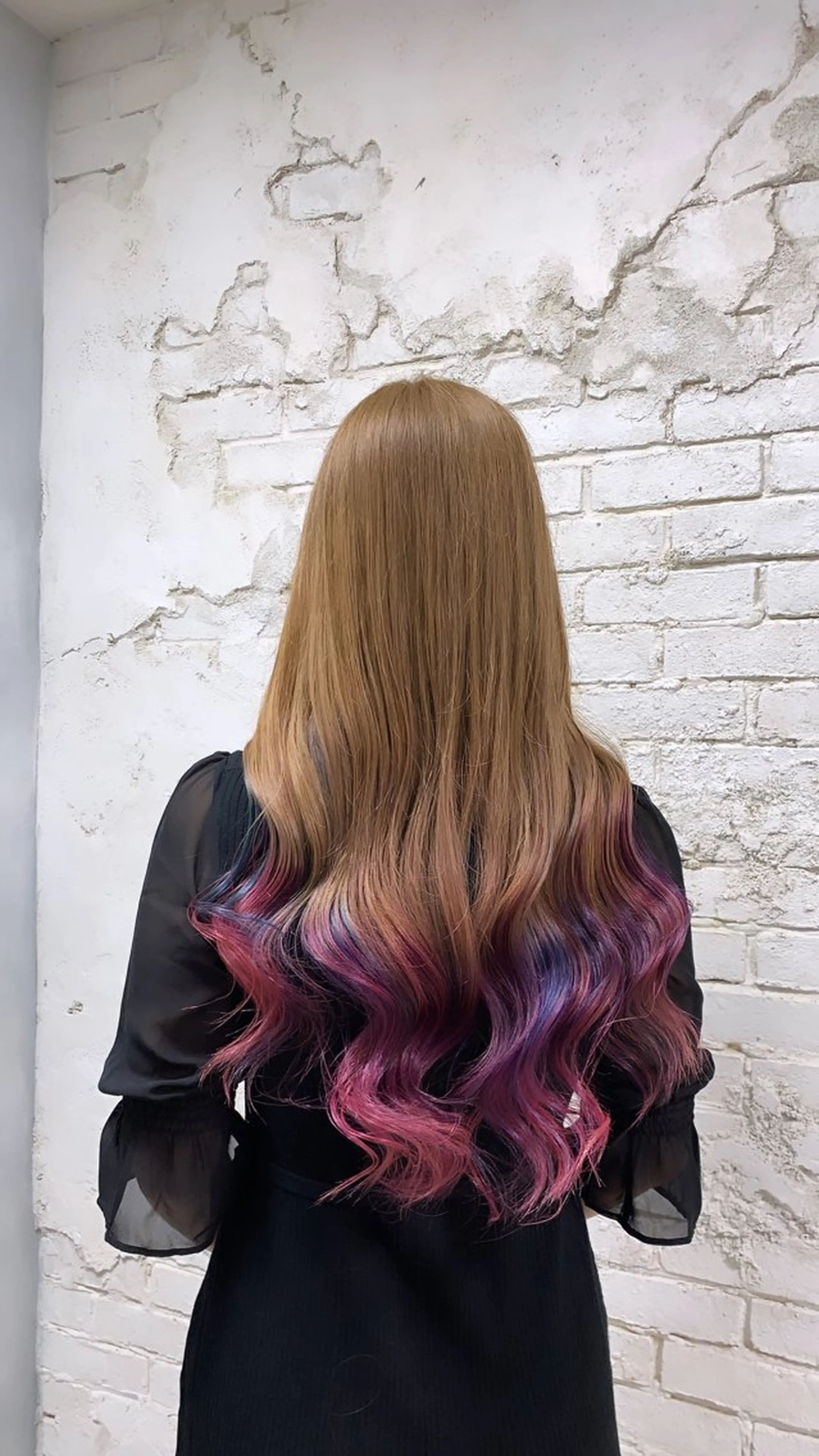 グラデーションカラー(ケアブリーチ+カラー+トリートメント)の写真