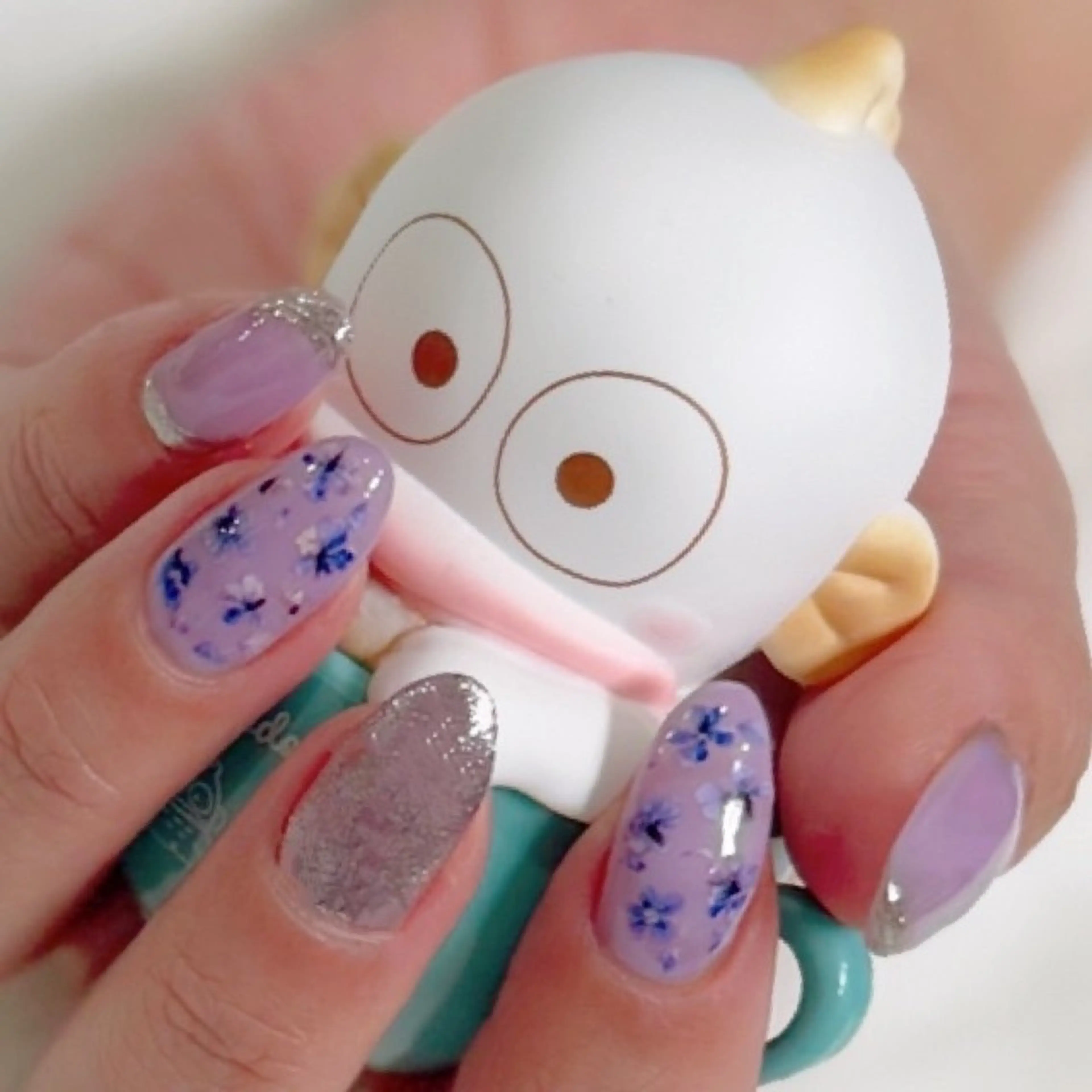 ネイル パープル nailsalon pecheのネイルデザイン