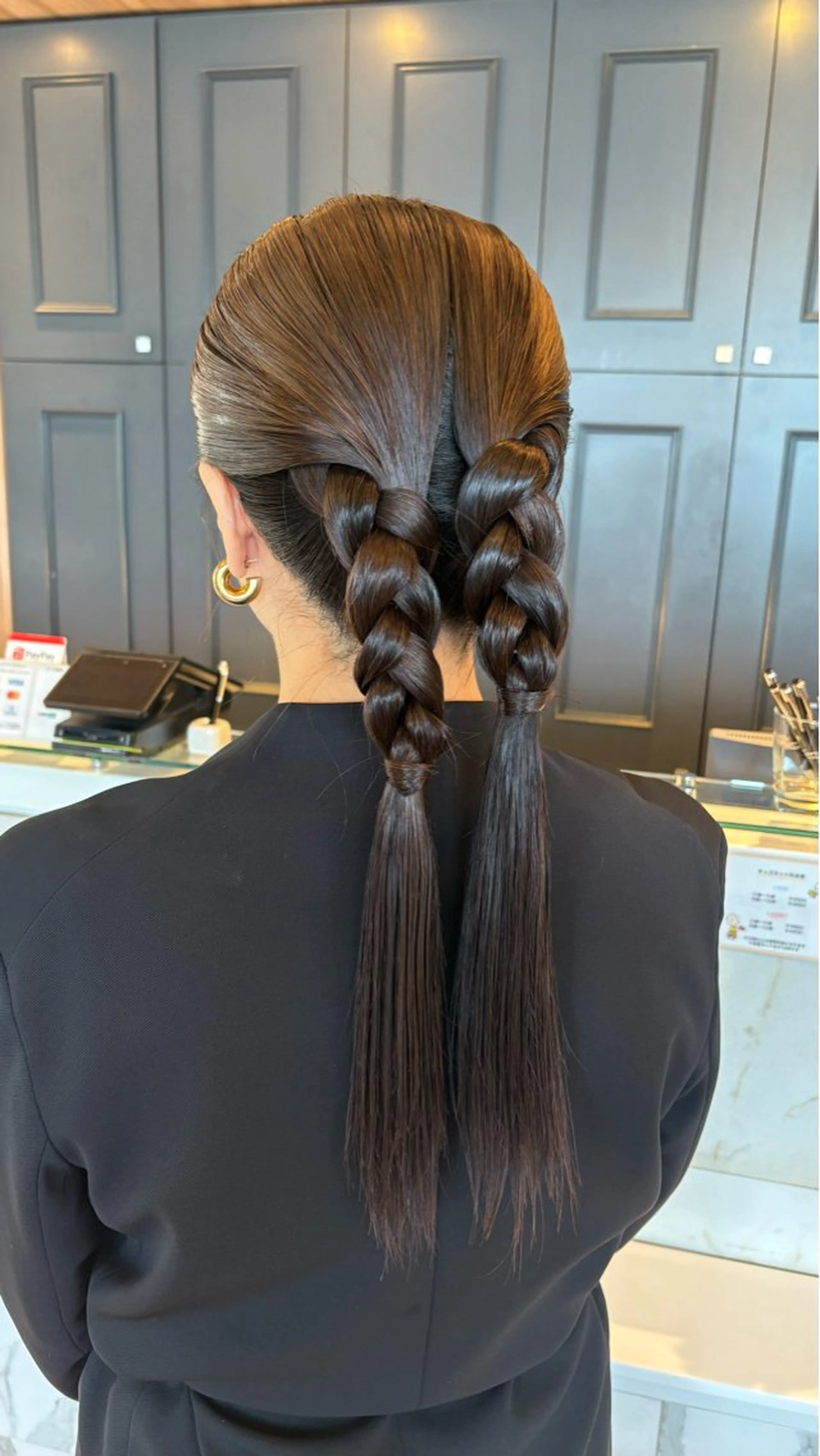 ロング ヘアアレンジ ヘアセット 無料カットモデル/ セット/COCOKAのヘアスタイル