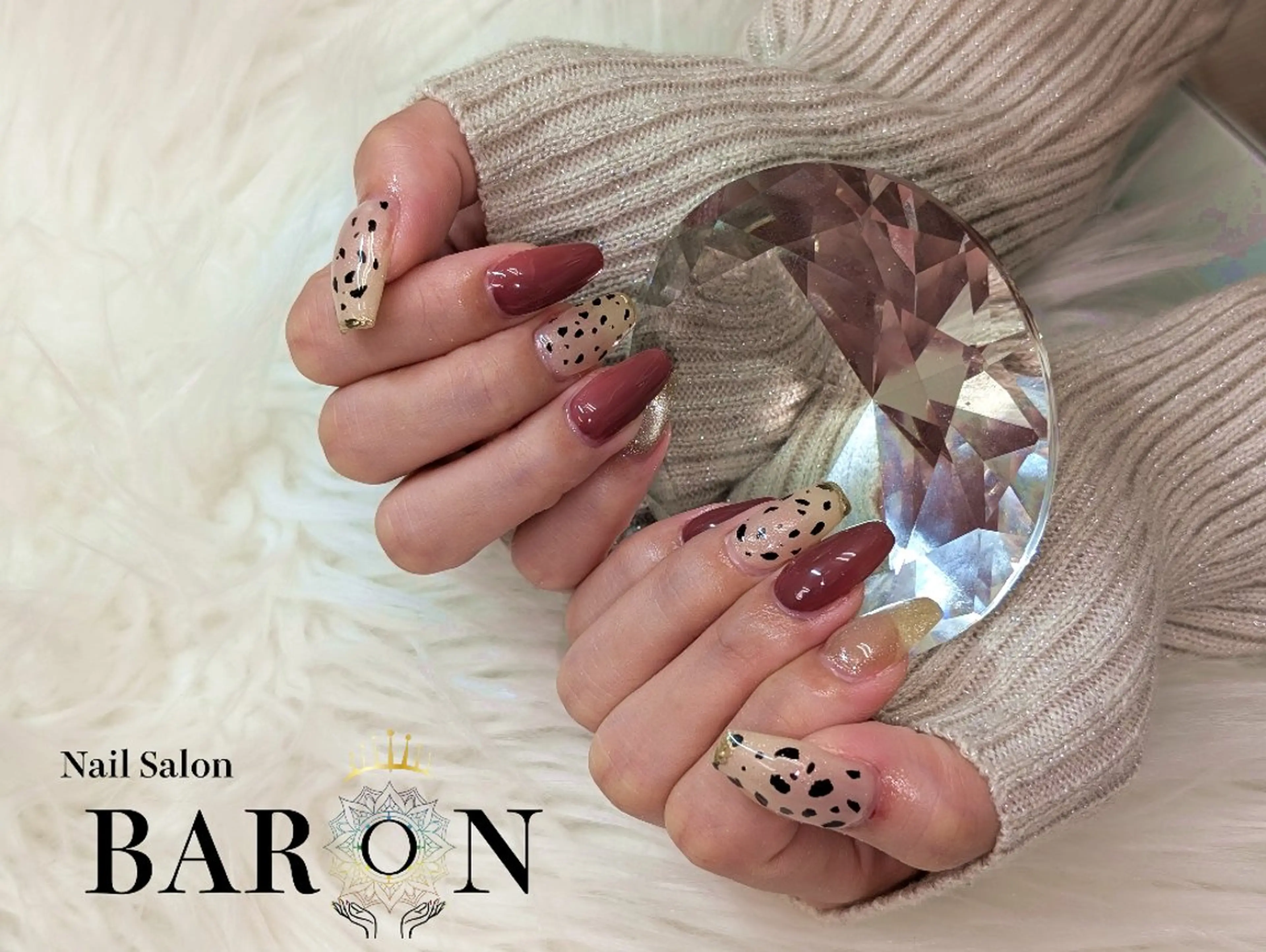 ネイル ♛︎BARON♛︎ SUMIREのネイルデザイン