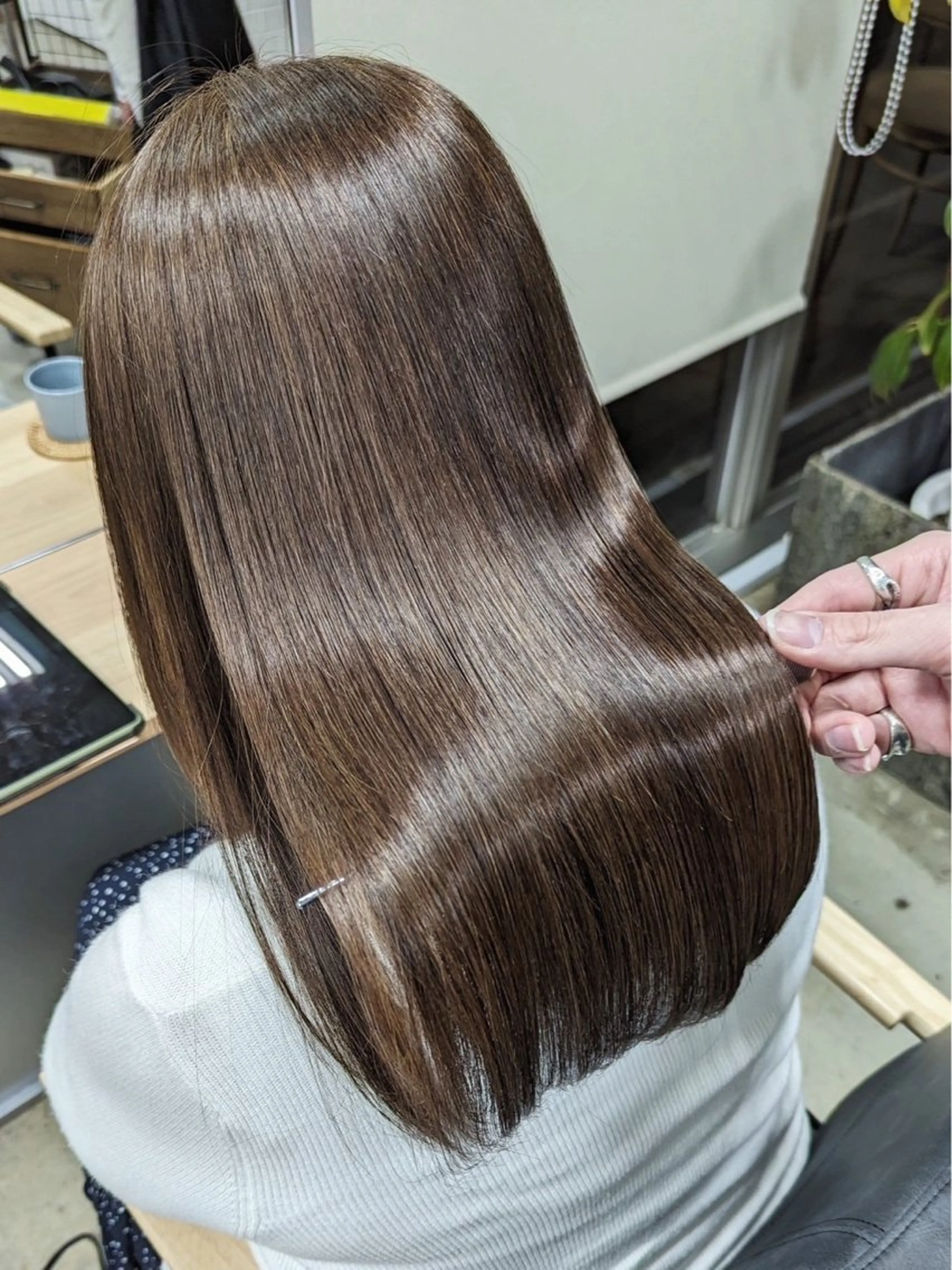 パーマ 榎本 亜衣のヘアスタイル