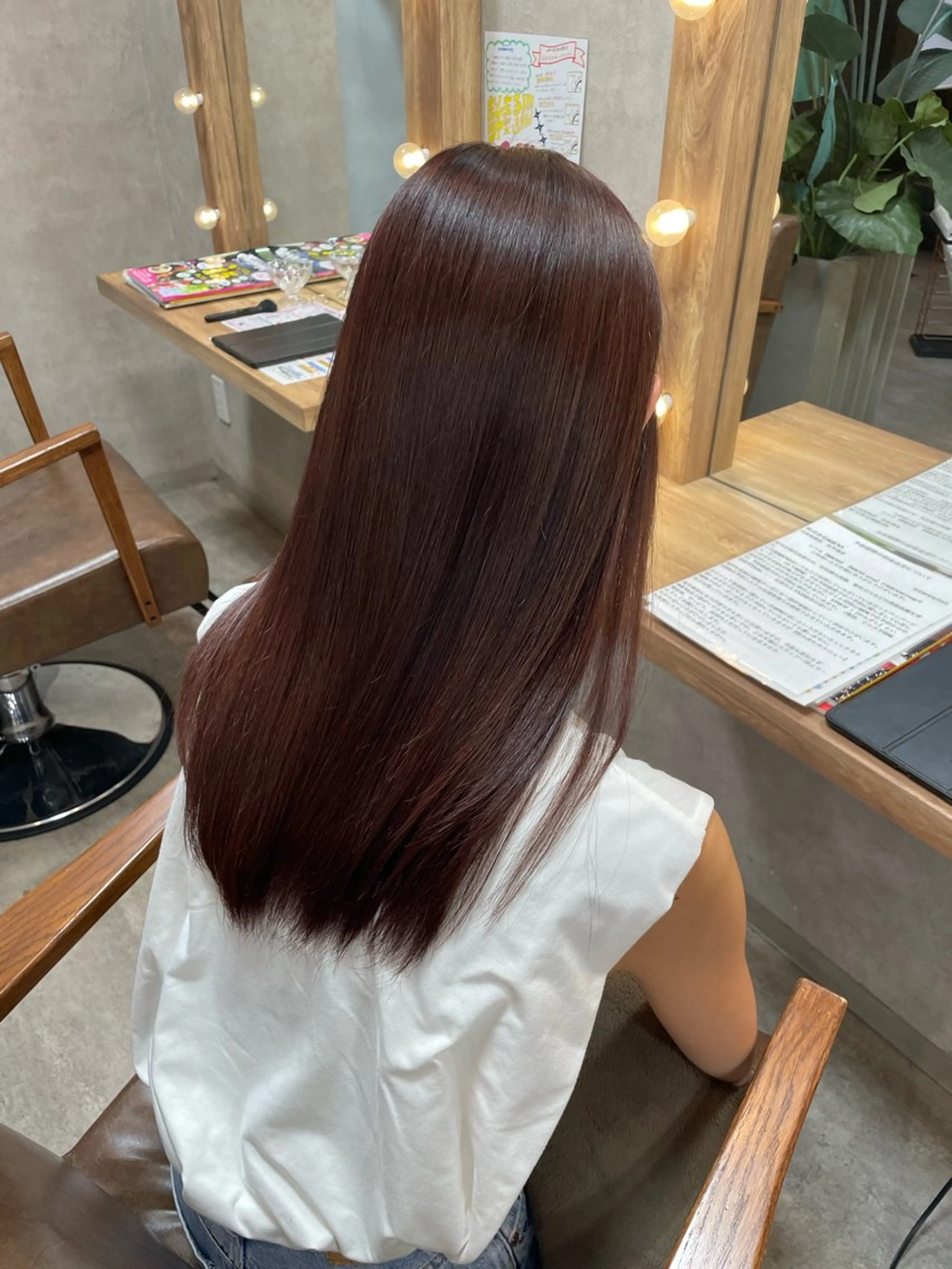 セミロング 髪質改善 トリートメント RIENS /daichiのヘアスタイル