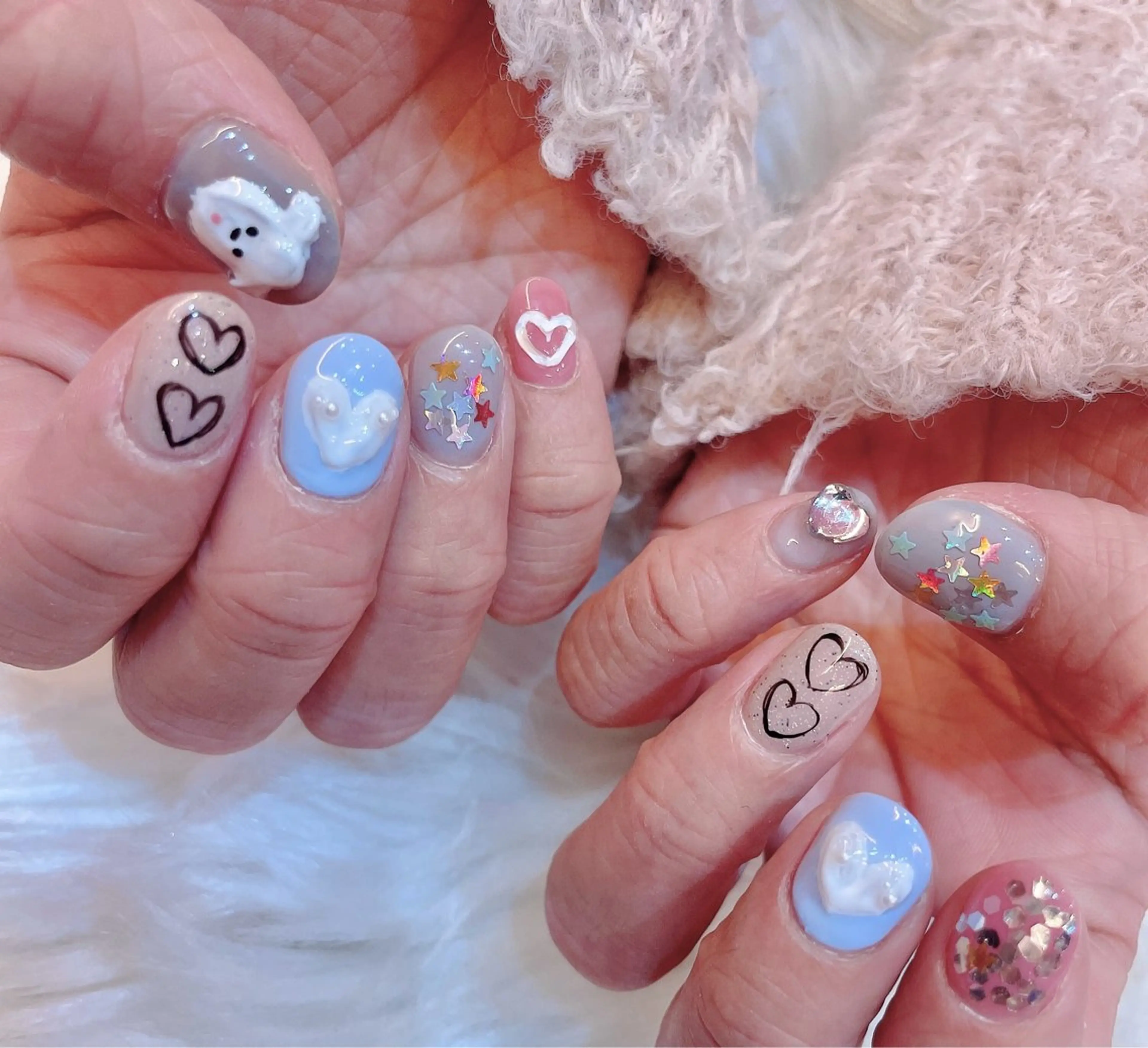 ネイル ハンドネイル 松森 千夏のネイルデザイン