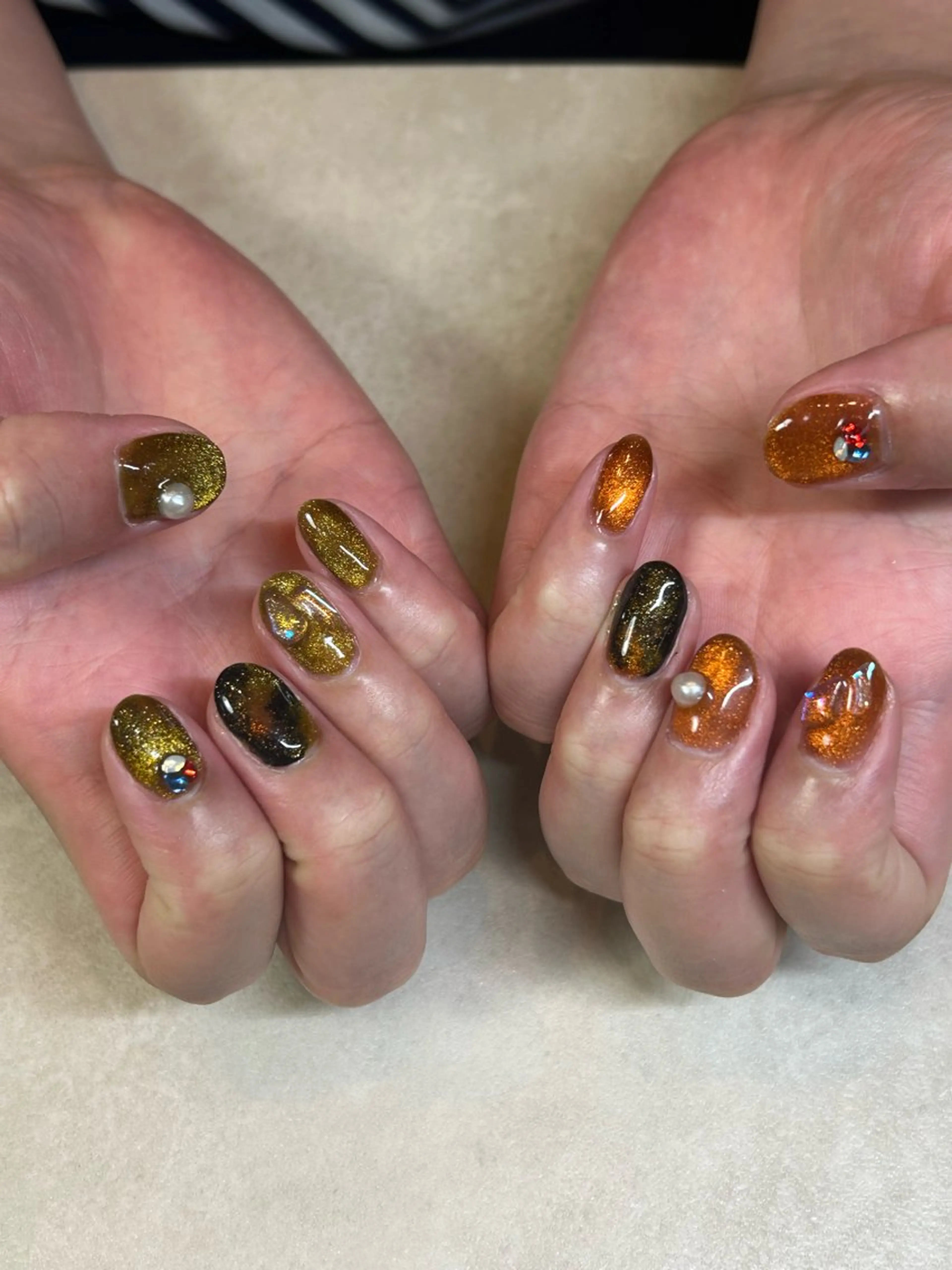 セミロング Nail R _mikuのネイルデザイン