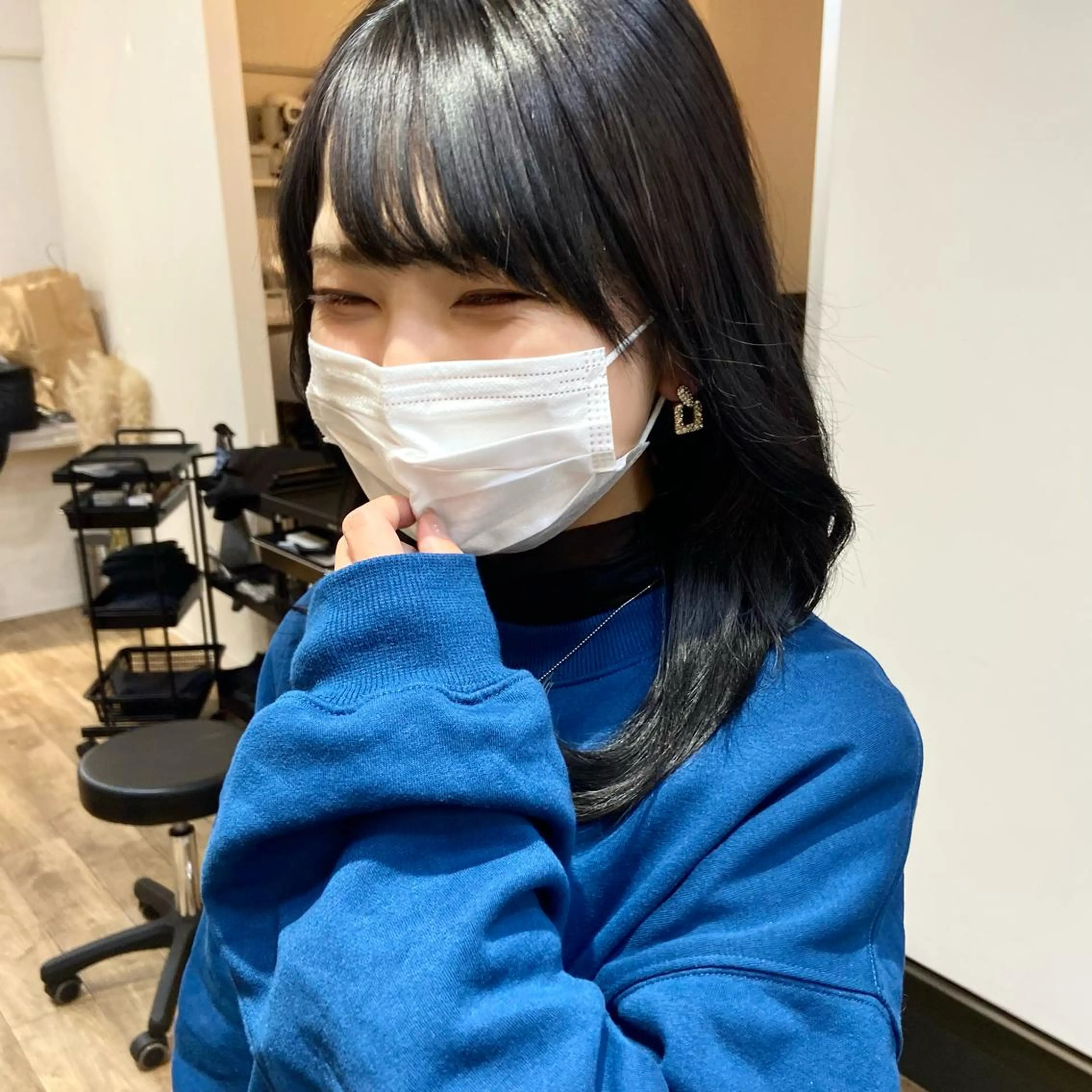 ロング カラー ベージュカラー ブリーチ ケアブリーチ 透明感カラー ダブルカラー mai 🎀 / 梅田美容室のヘアスタイル