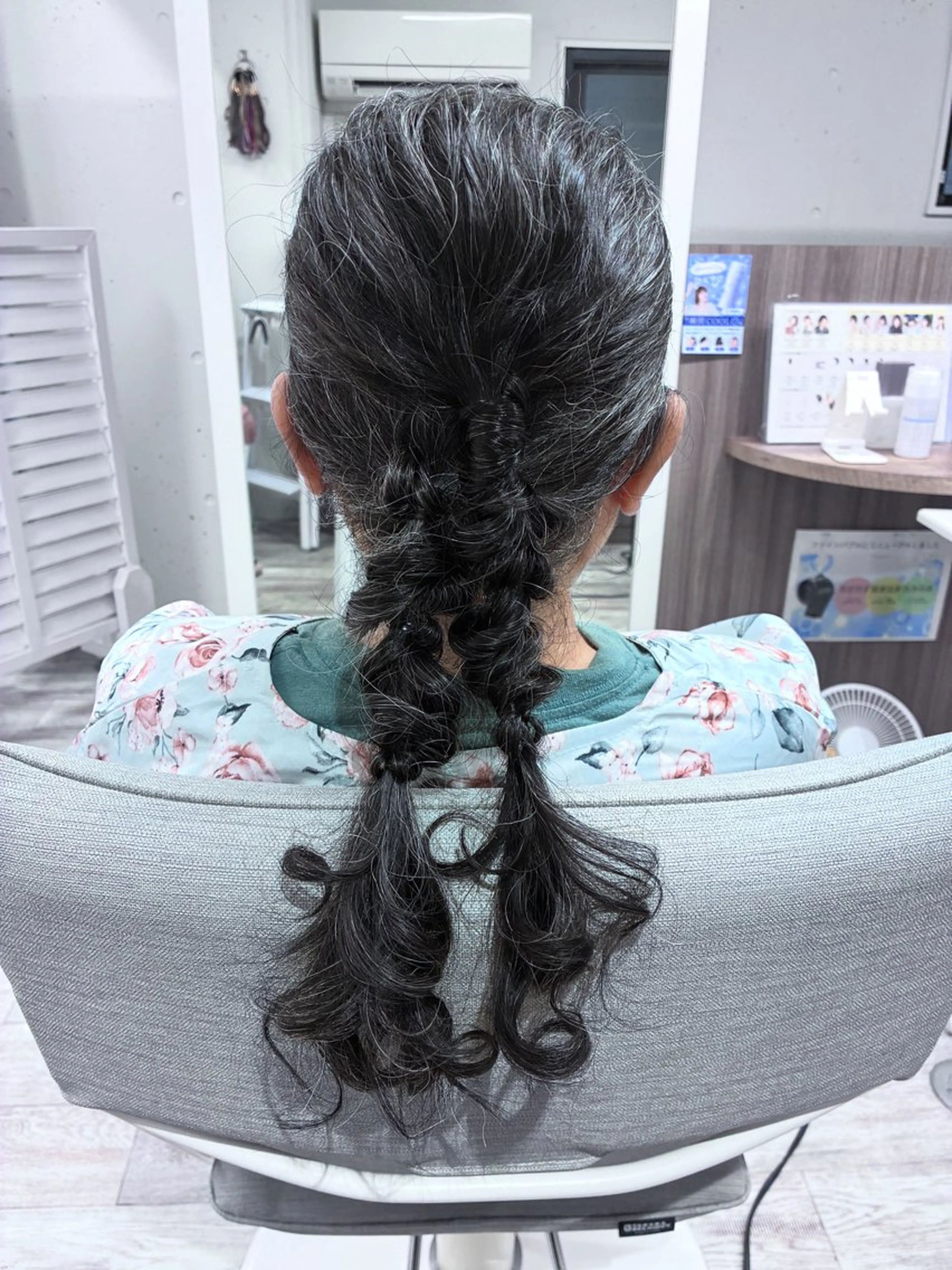 ヘアアレンジ ヘアセット ミルミー美容室所属・🦄💒💓齎藤 七海子🦄💒💓のマツエク・マツパデザイン